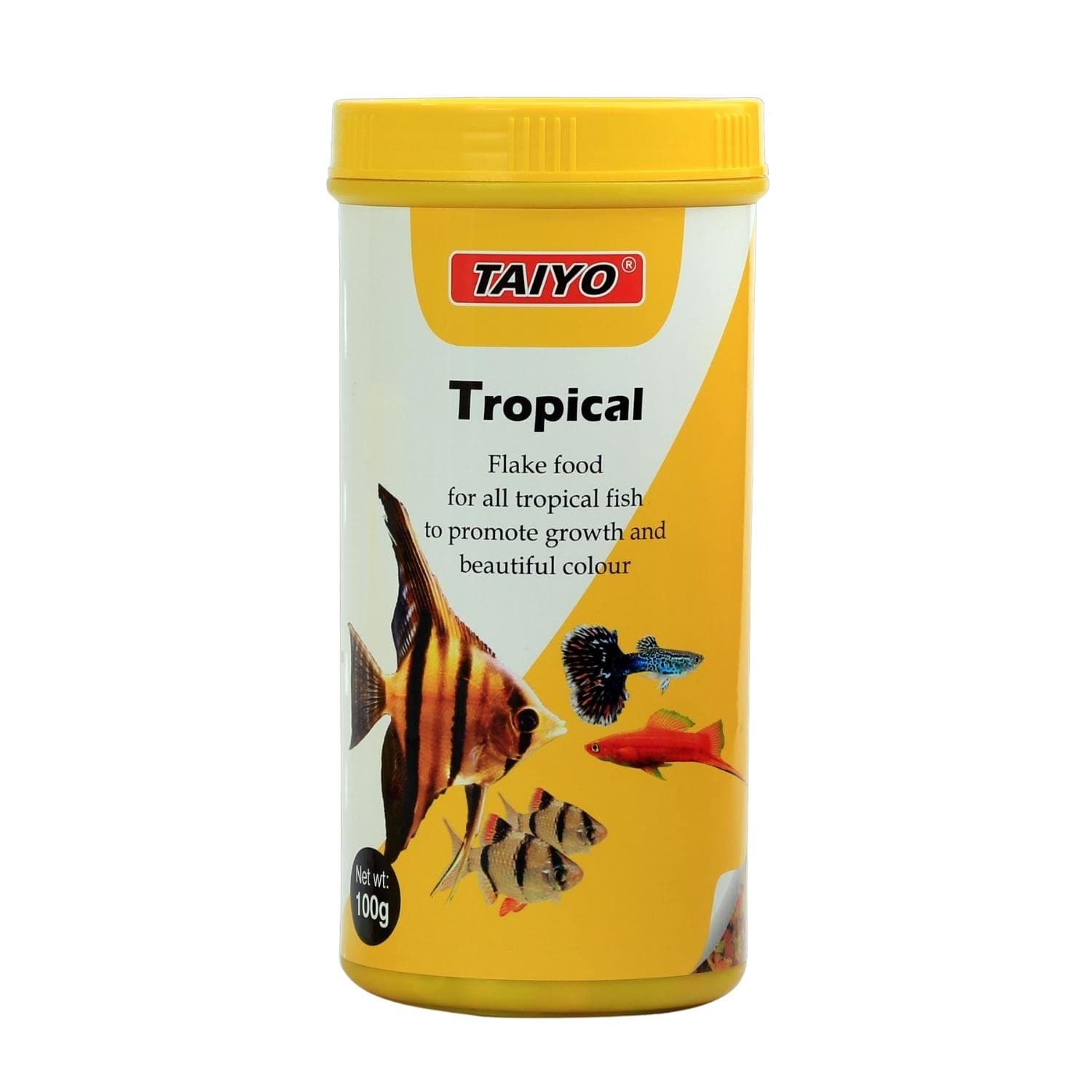 TAIYO All Life Stages Tropical Flakes Fish Food, 100 g