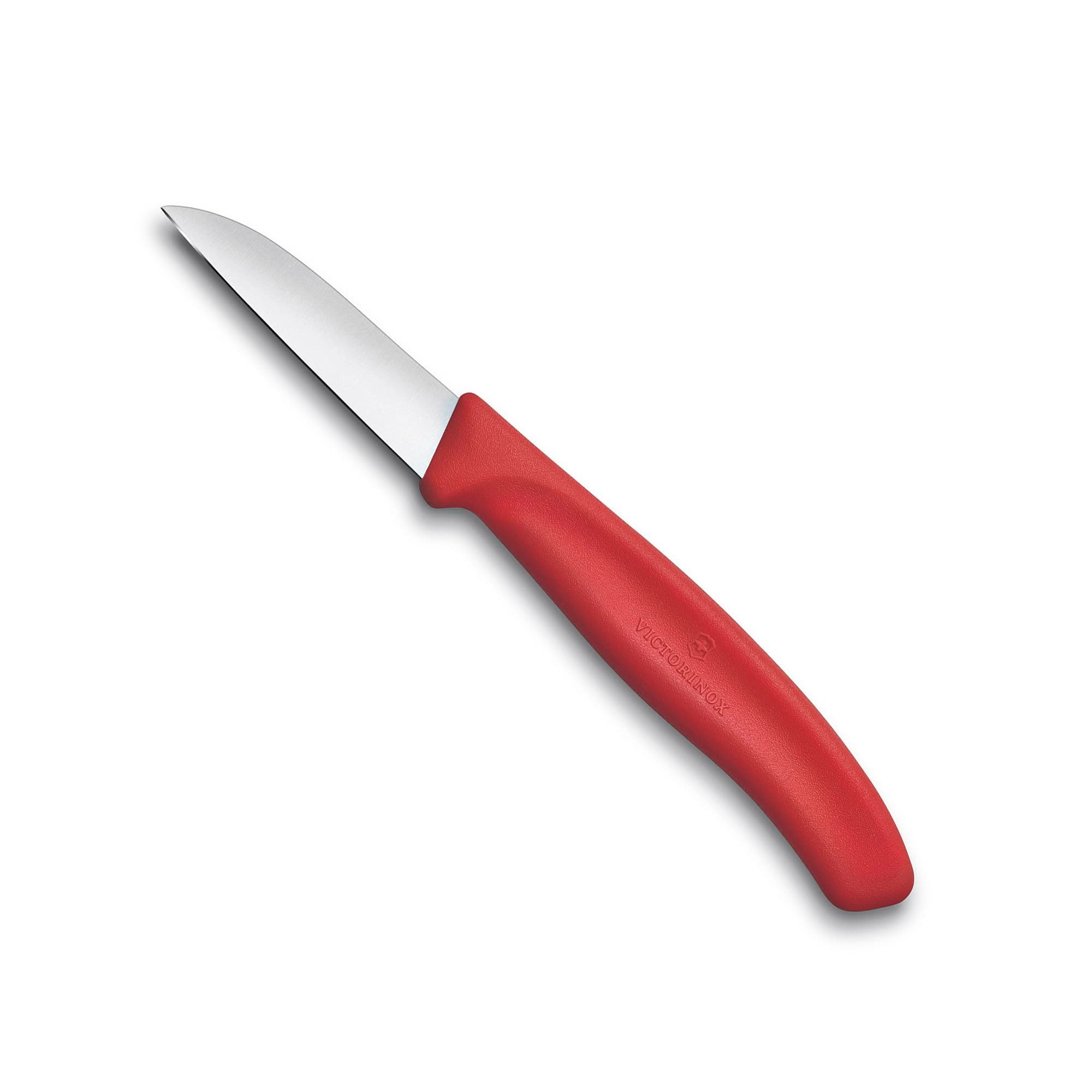 Victorinox Swiss Made Stainless Steel Swiss Classic Paring Knife, 6cm Kitchen Knife for Vegetable Cutting and Chopping, Red | Kitchen Tools & Items | 6.7301.C1