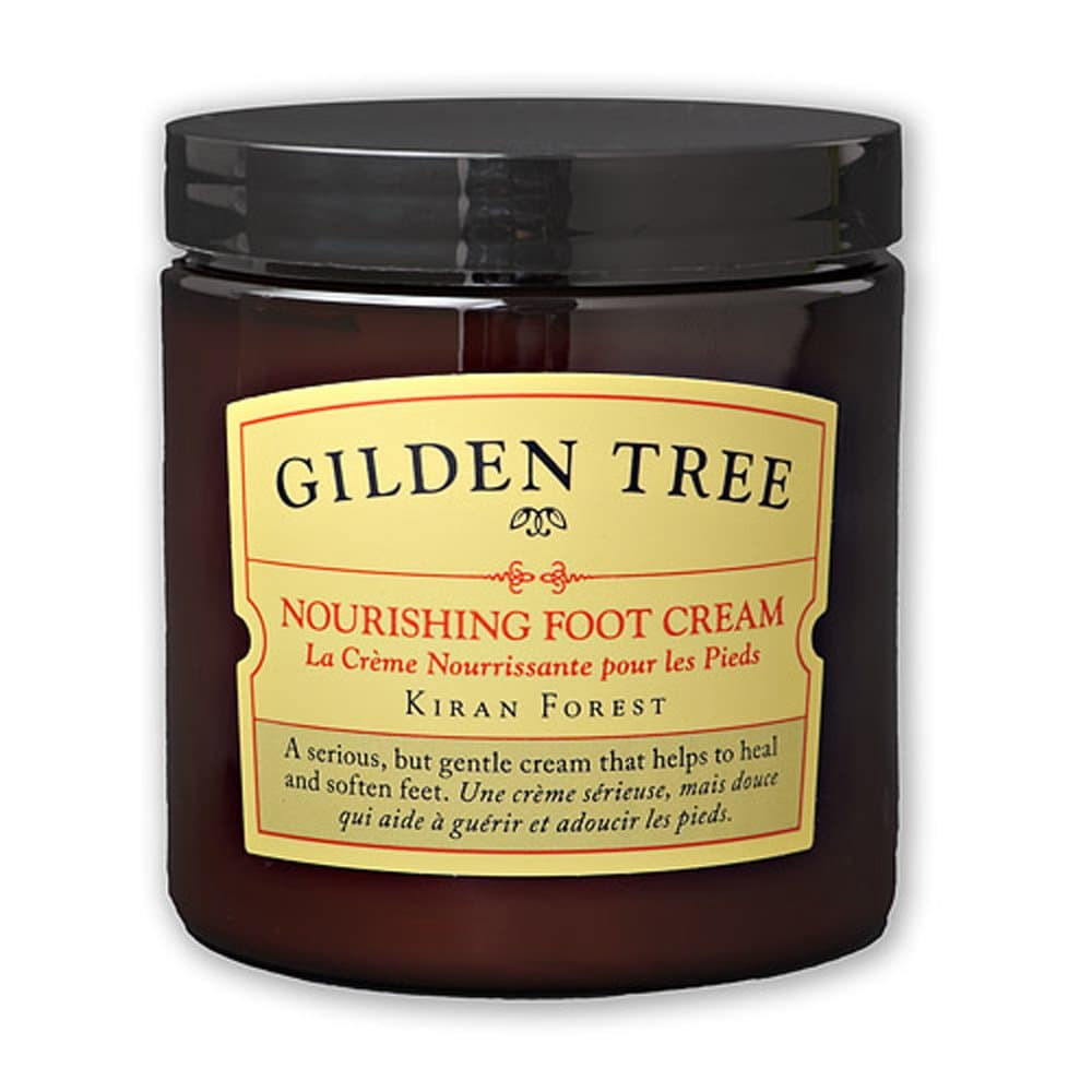 Gilden Tree Nourishing Foot Cream in Jar 8 Oz Kiran Forest