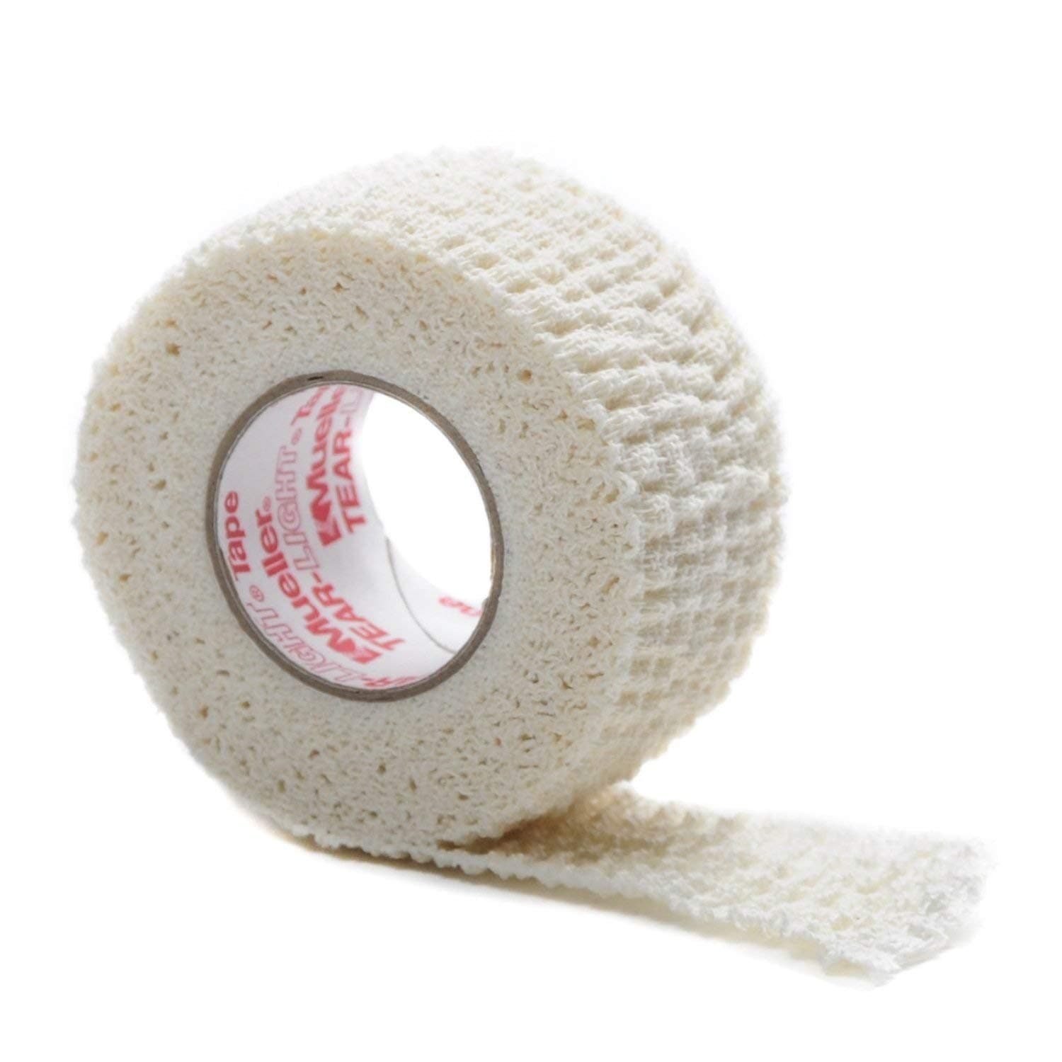 Mueller Golfers Grip Tape, Lightweight, Conforming Elastic Protective Tape, 1 x 5 Yds stretched, 2 rolls