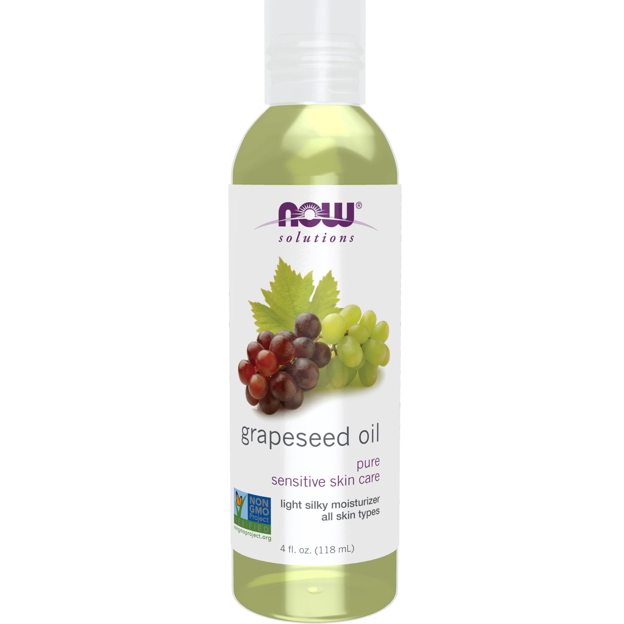 Now Foods Grapeseed Oil - 118 ml