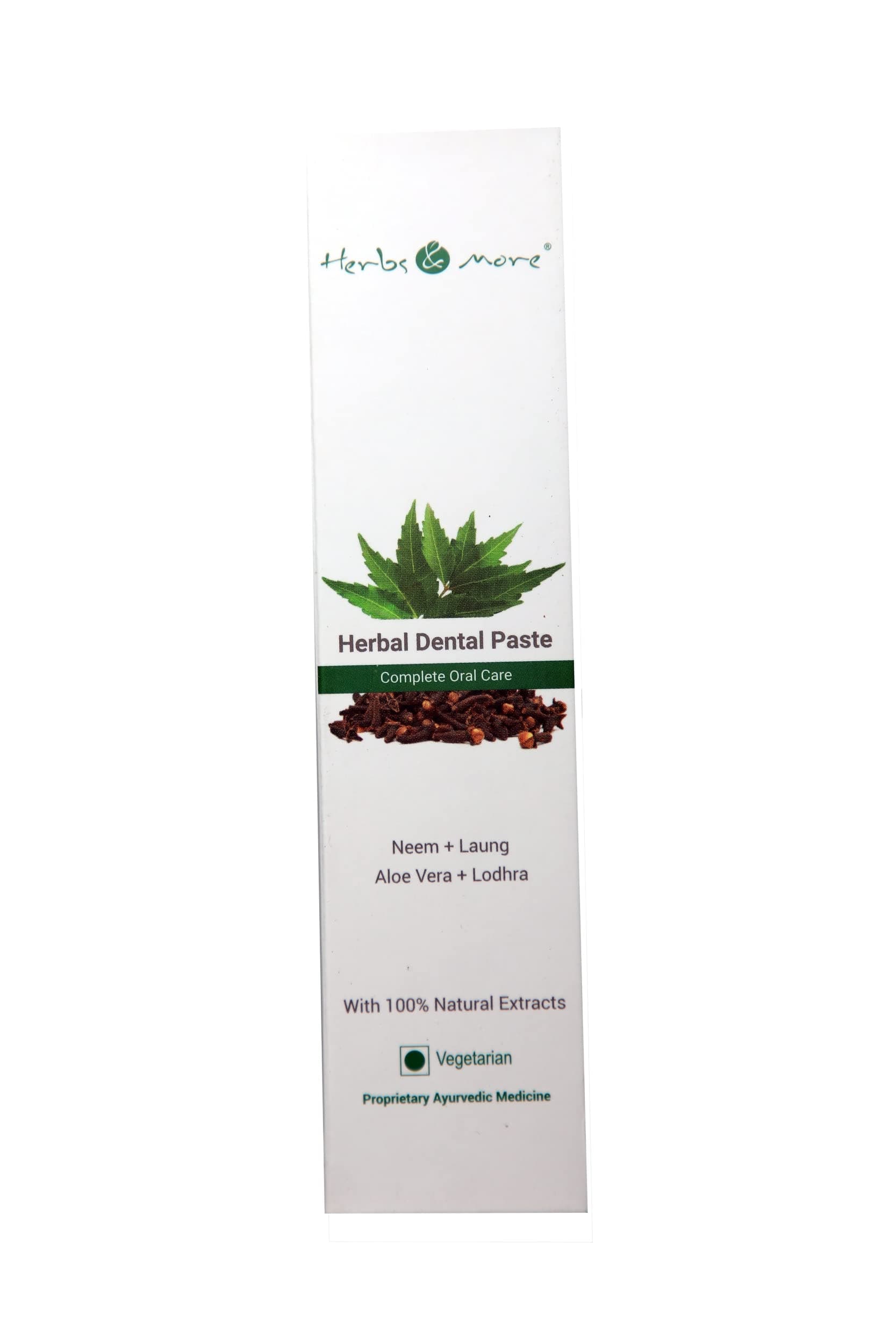 Herbs & More Herbal Dental Paste 125g (Pack Of 3)