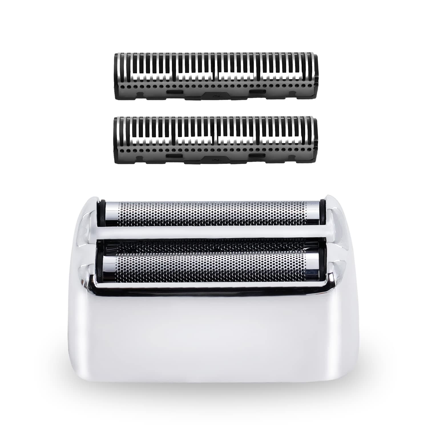 FXFS2 Replacemnet Foil and Cutter Compatible with Bab-yli-ss PRO Barbe-rology Double Foil Shaver, Shaver Head for Bab-yli-sspro Replacement Blade