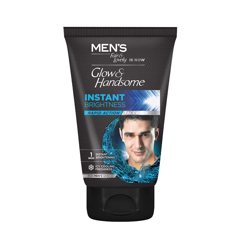 Glow & Handsome Instant Brightness Rapid Action Facewash 100g