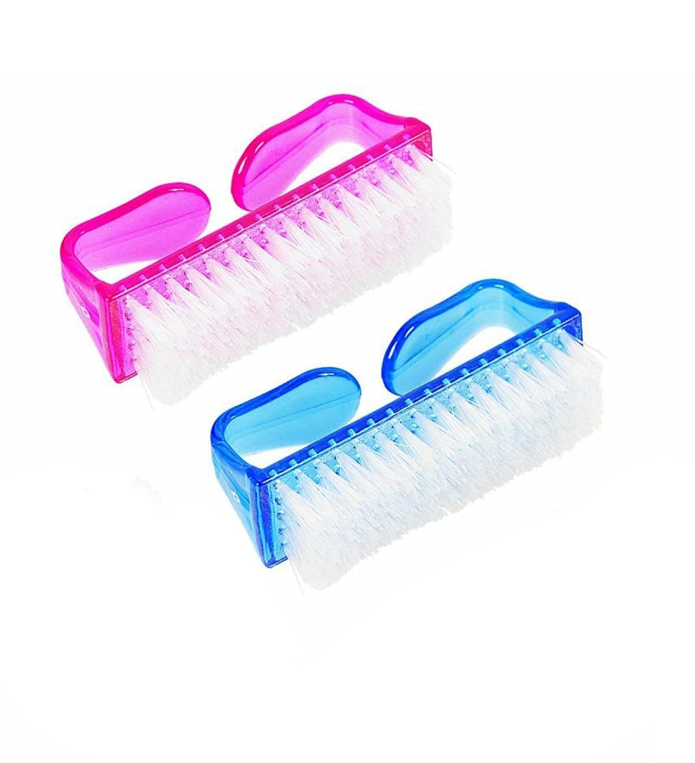Nail Cleaning Brush Pack of 2 (Multicolor)