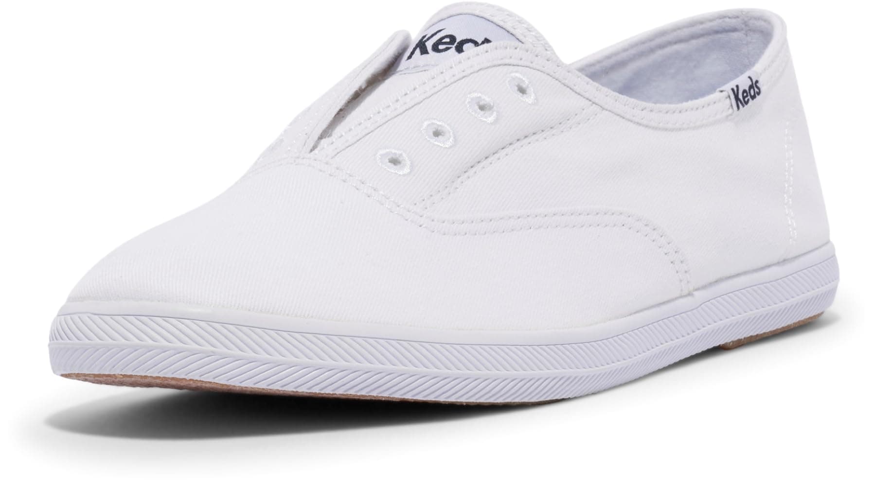 Keds Women's Chillax Slip On Sneaker, White, 10