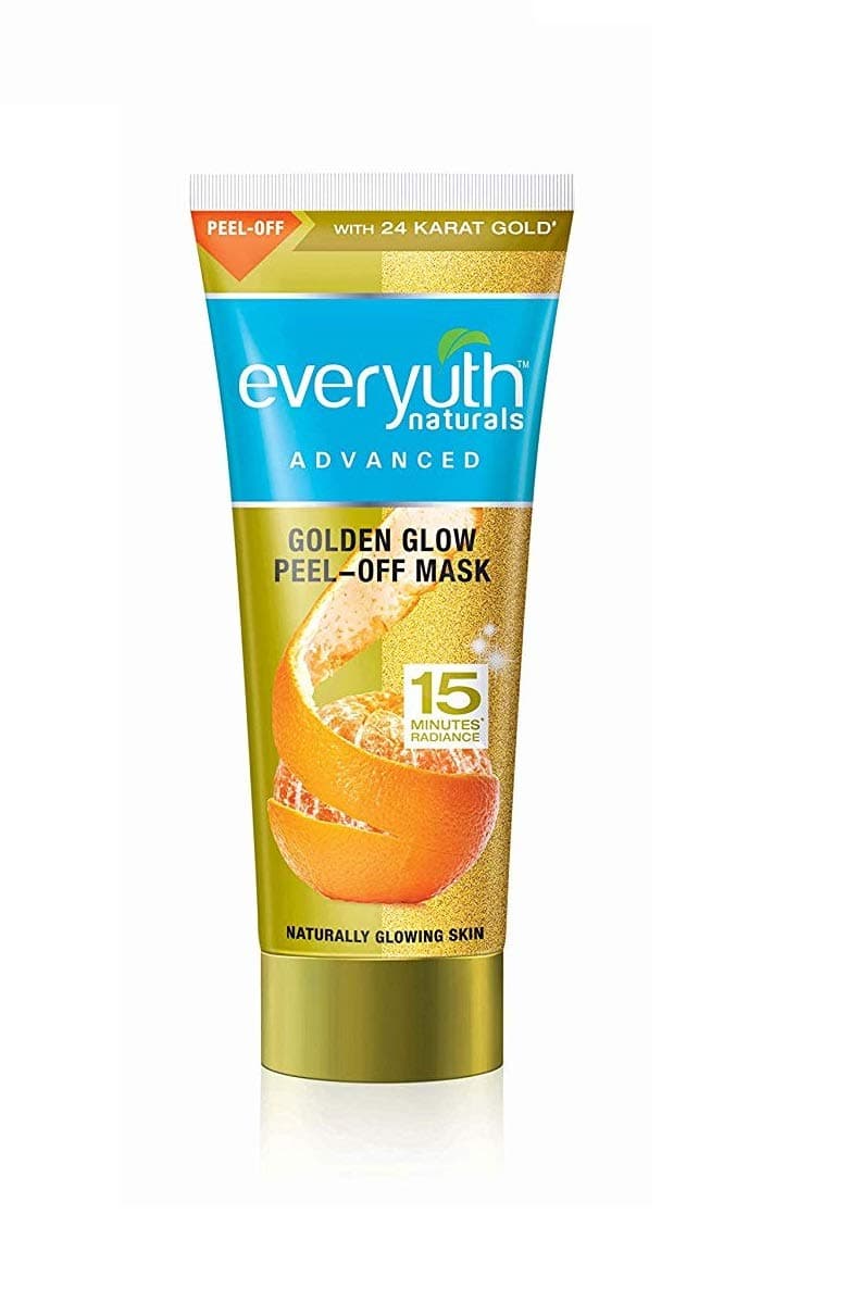 Everyuth Naturals Adv.Golden Glow Peel-Off Mask for Blood Circulation 50gm (24K Gold)