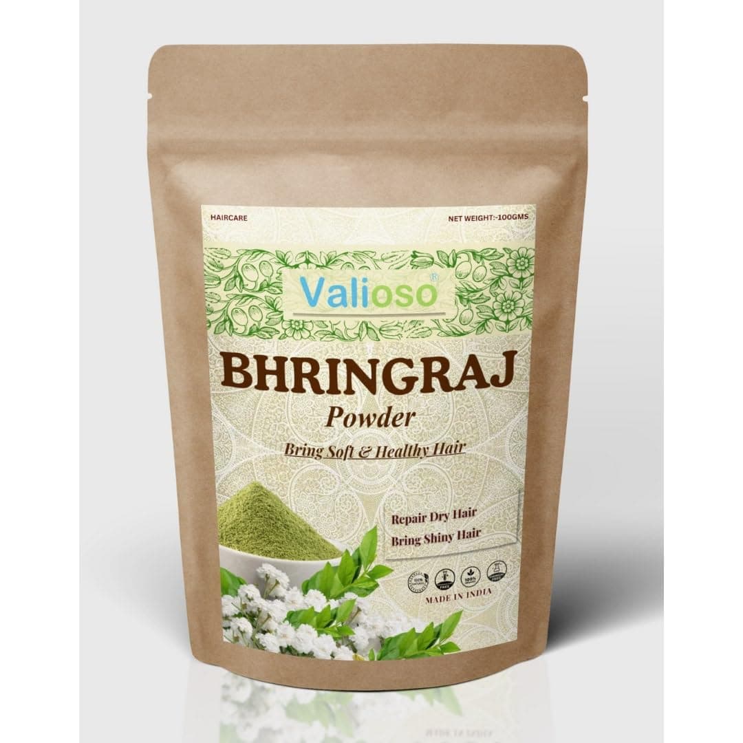 Valioso Bhringraj Powder for Hair Growth (100 Grams)