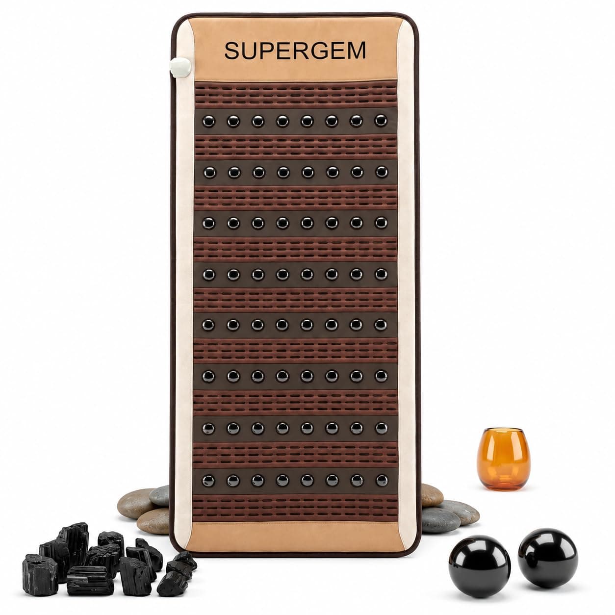 Carefit Korean SuperGem Full Body Thermal Mat Natural Stones 80x190cm