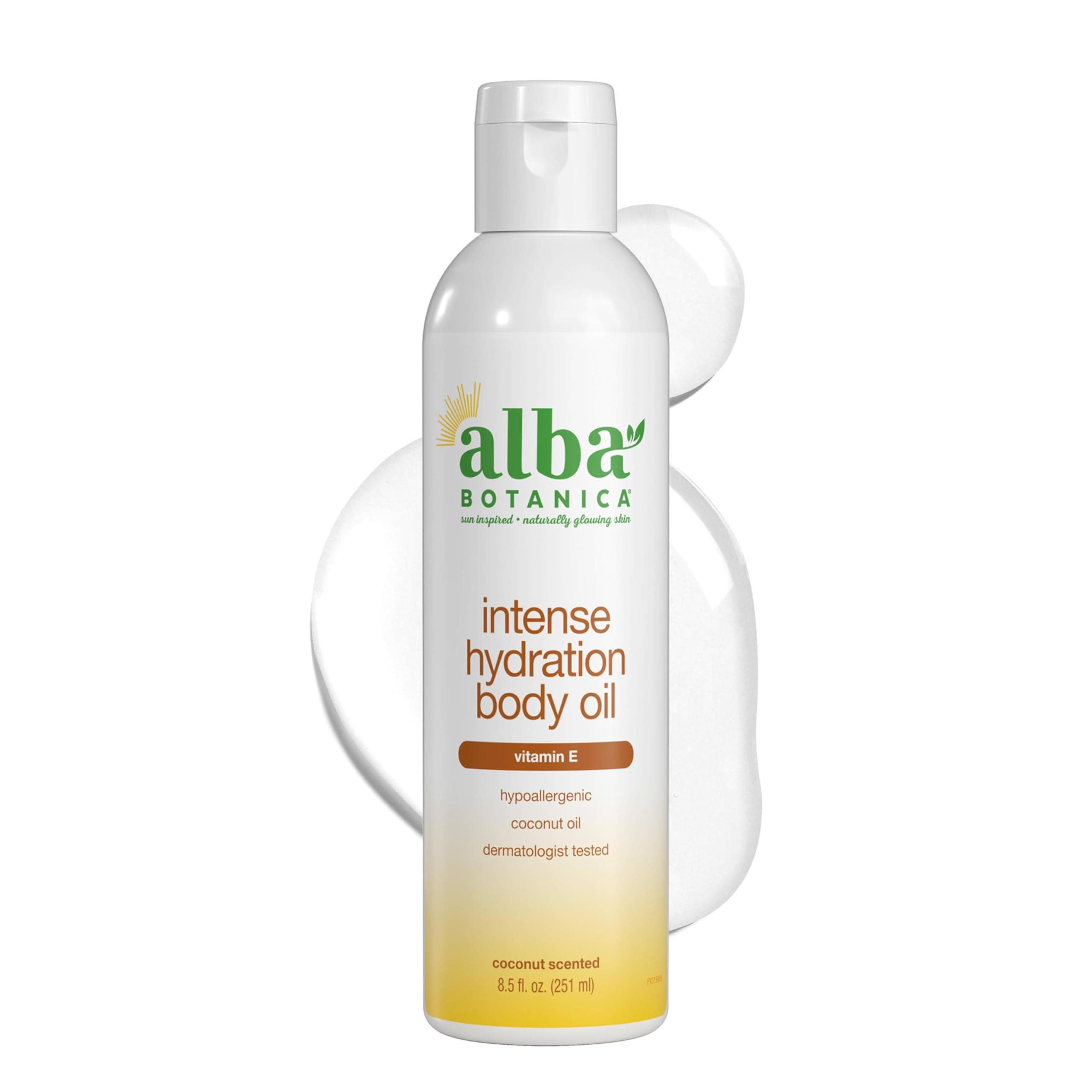 Alba Botanica Kukui Nut Organic Hawaiian Body Oil, 8.5-Ounce