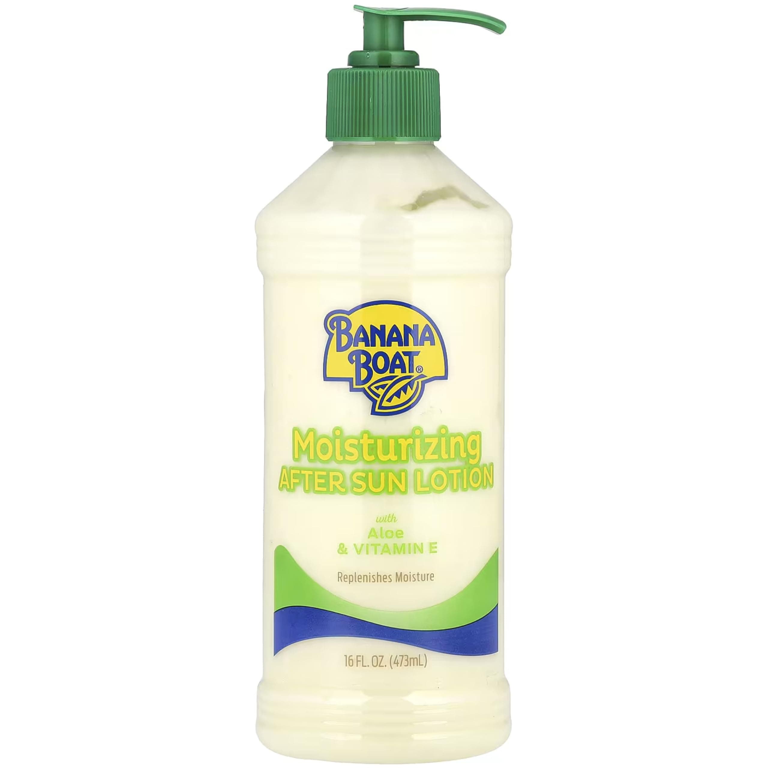 Banana Boat After Sun Lotion Aloe, 16 Oz. (Pack of 2)
