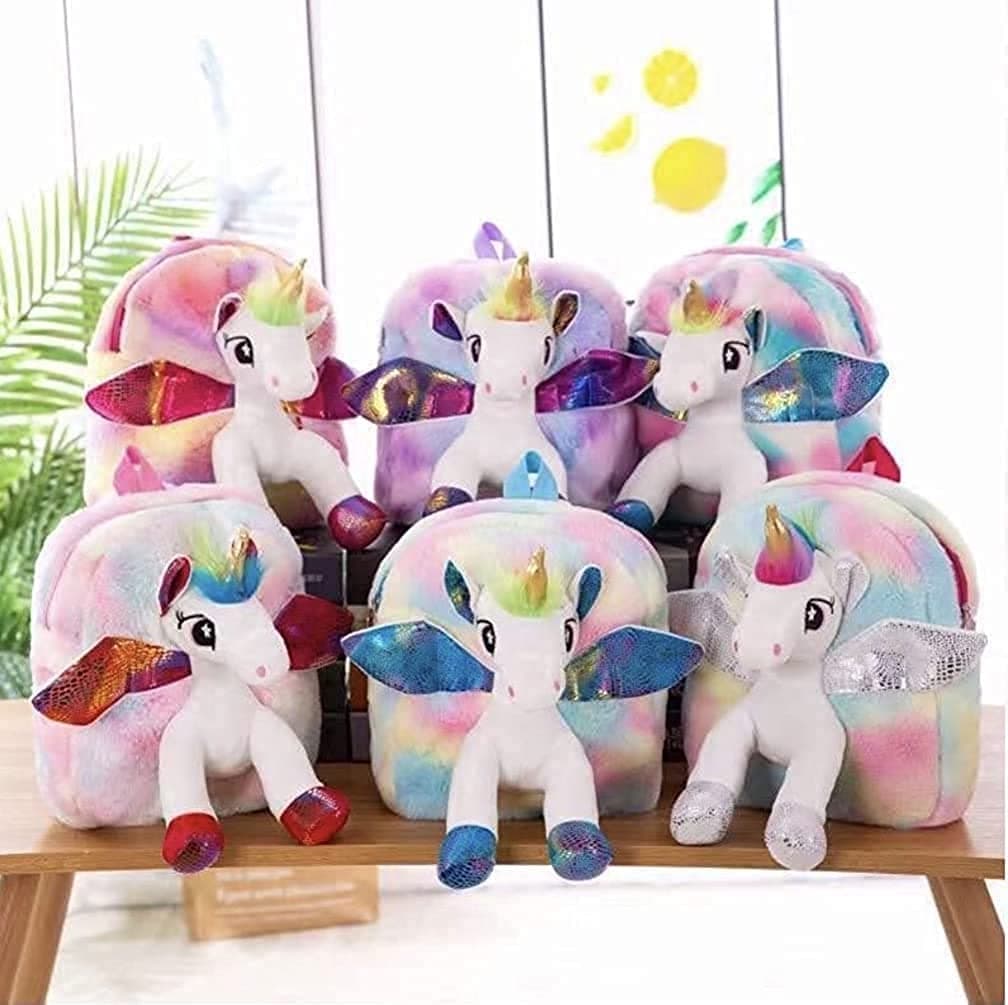JAPSI Unicorn Backpack For Kids Girls | Toddler Backpack For Boys | School Backpack For Kids | Pre School Bag For Kids | Sequin Bags For Girls Kids | Multicolor