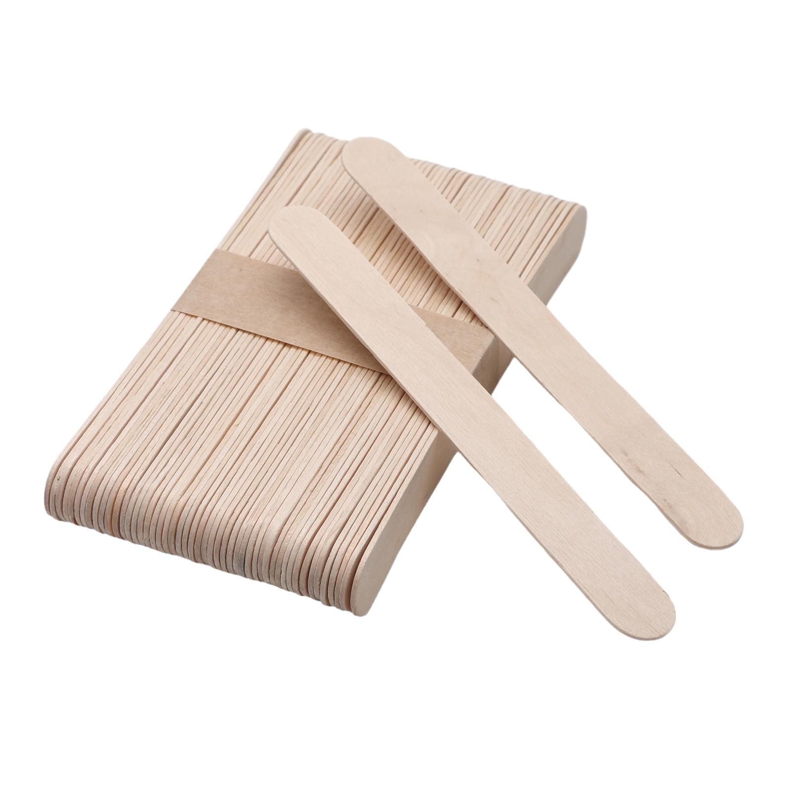 100/200/500Pcs Wax Waxing Disposable Sticks Wood Spatula Woman Wooden Body Hair Removal Sticks