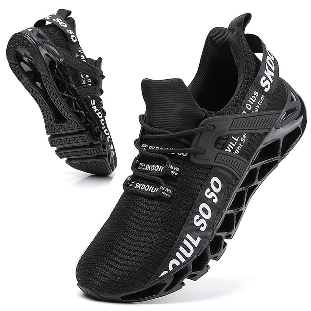 SKDOIUL Sport Running Shoes for Mens Mesh Breathable Trail Runners Fashion Sneakers