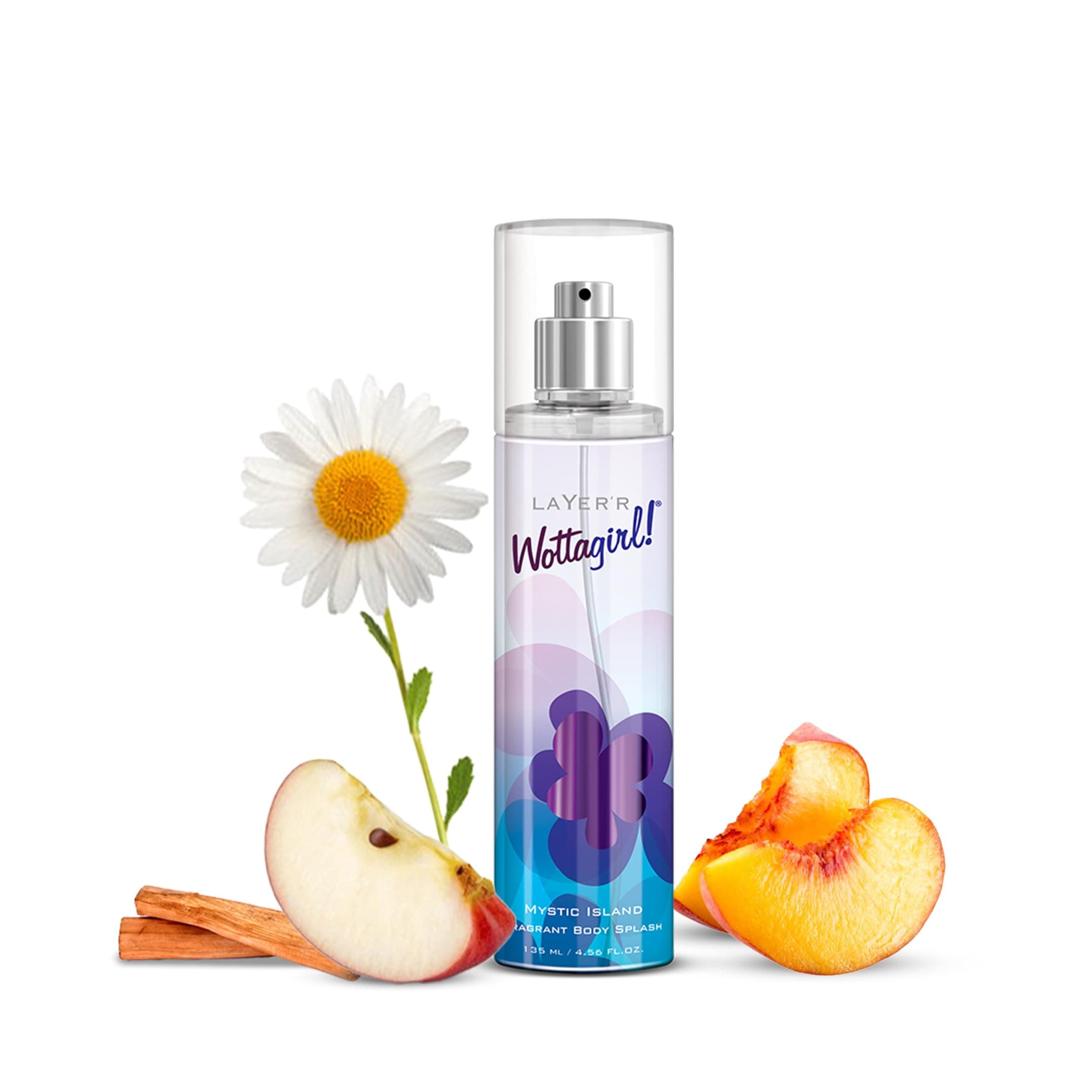 Layer'r Wottagirl Mystic Island Body Splash for Women 135ml