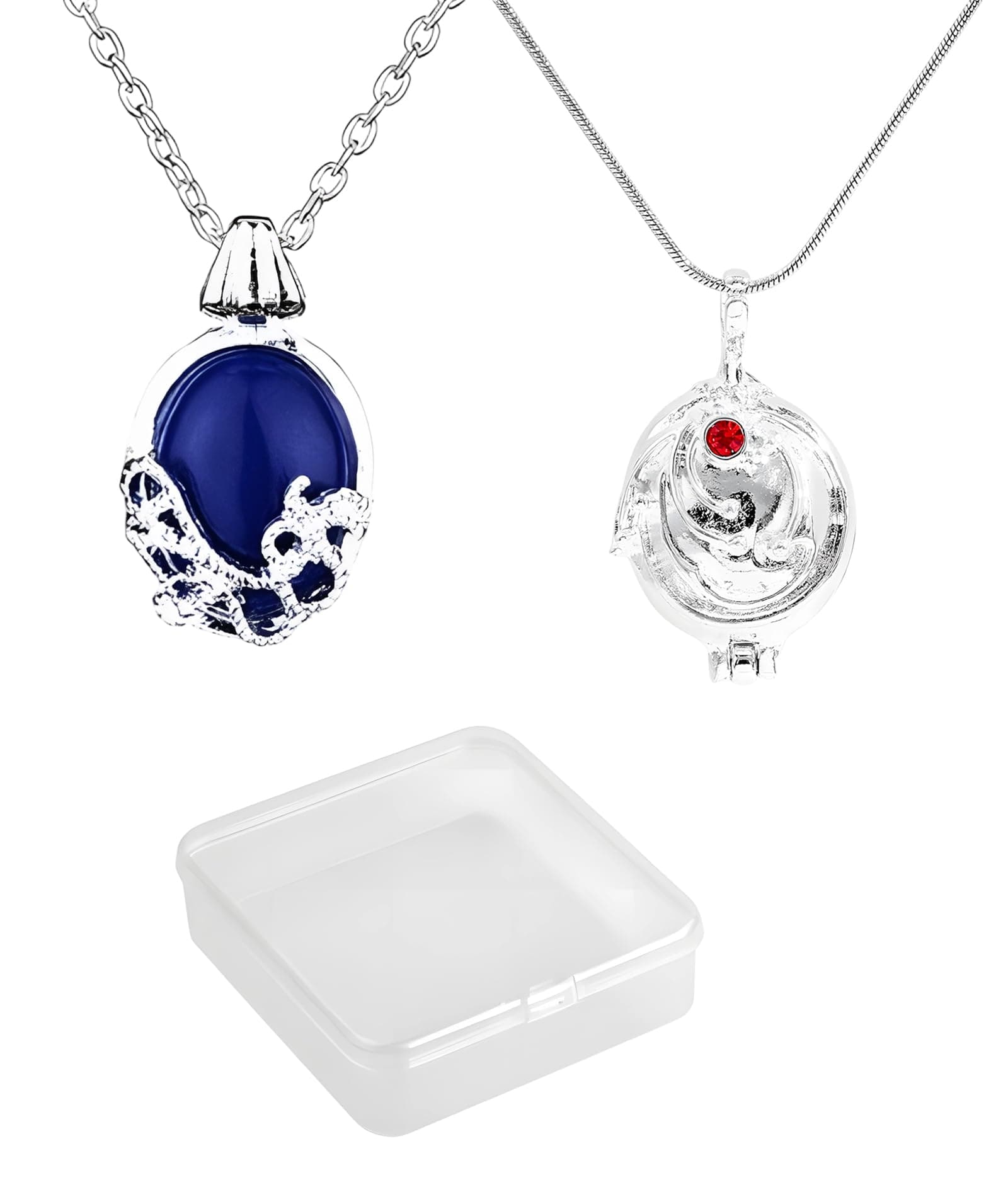 GODSDWARES 3 PCS Elena Gilbert Necklace, Vampire Diaries, Cosplay Accessory, Fashion Jewelry for TV Series Fans, Gift for Jewelry Collectors