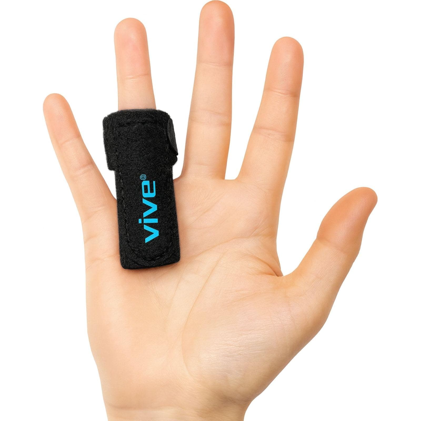 Trigger Finger Splint by Vive - Support Brace for Straightening Curved, Bent, Locked & Stenosing Tenosynovitis Hands - Tendon Release & Pain Relief