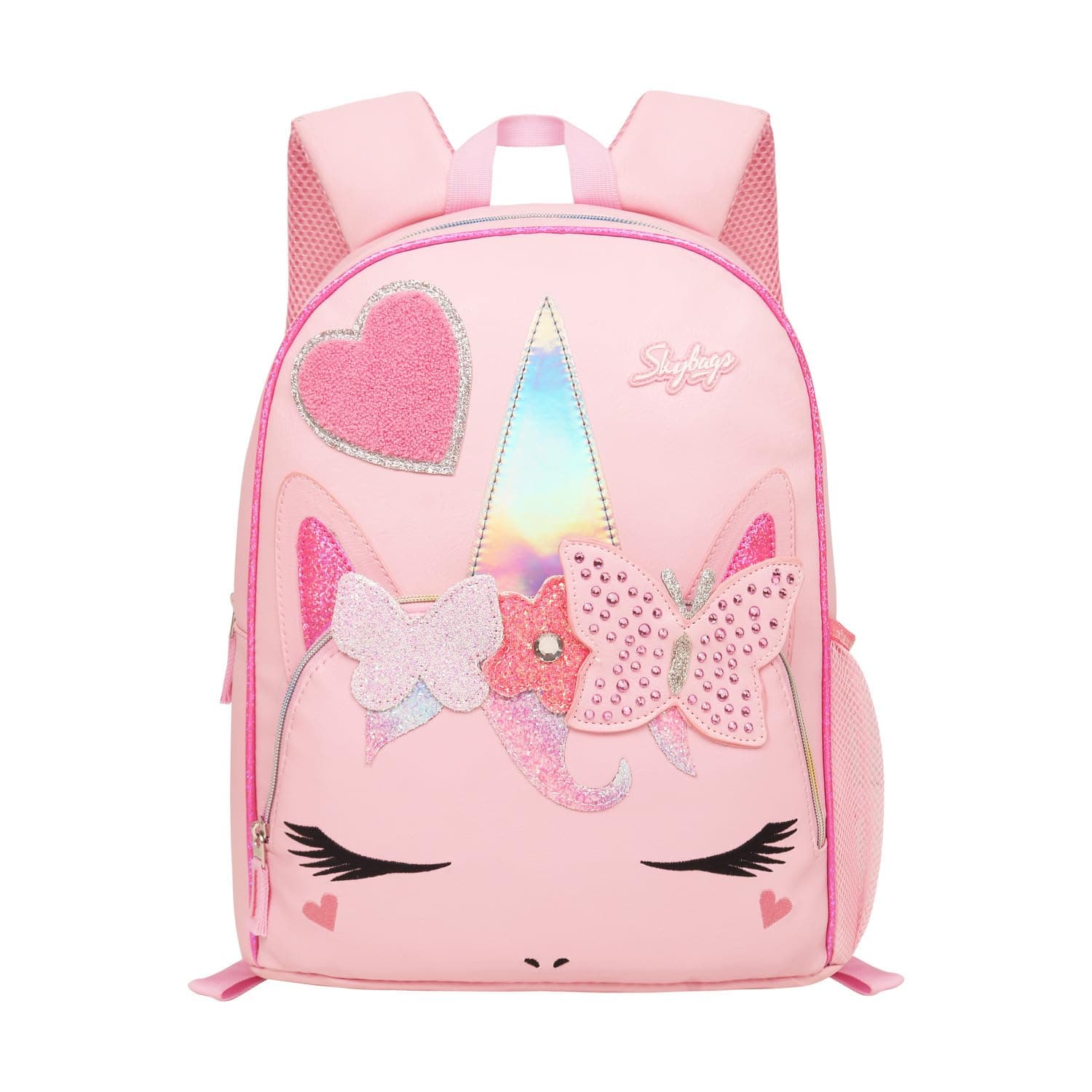 Skybags Unicorn 01 School Backpack Pink