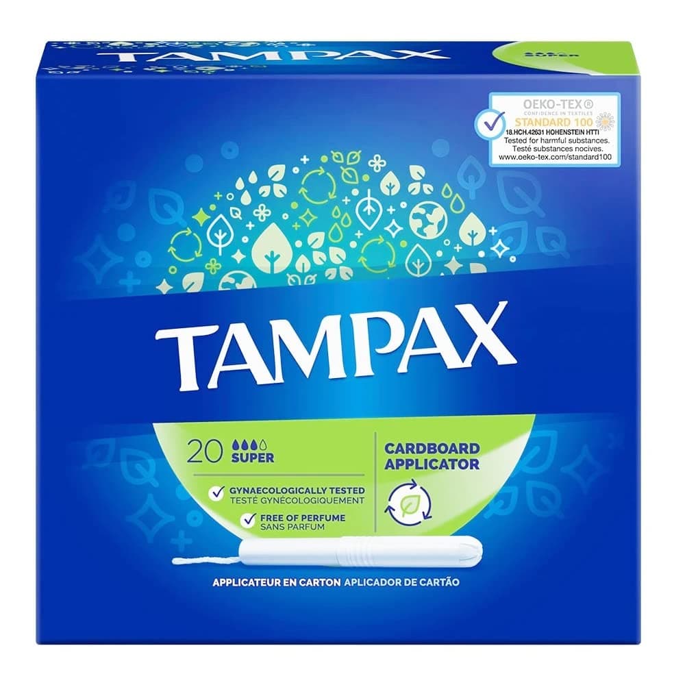 Tampax Super Tampons 20's