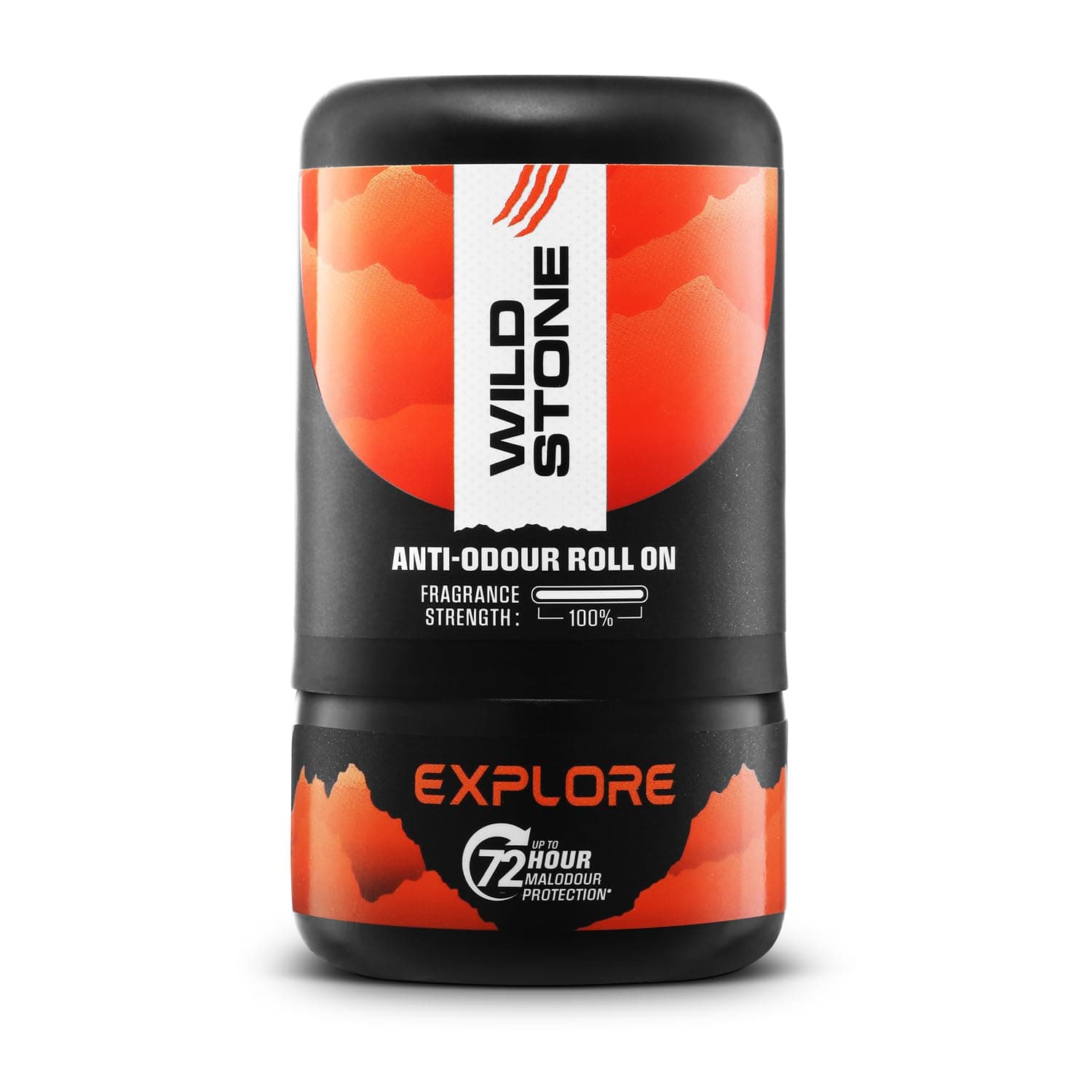 Wild Stone Explore Anti-Odour Roll On For Men, 50ml | Up to 72-Hour Odour Control | Infused with cedarwood oil and Vitamin C | Skin Friendly & Itch Free Deodorant Roll On | Long-Lasting Freshness