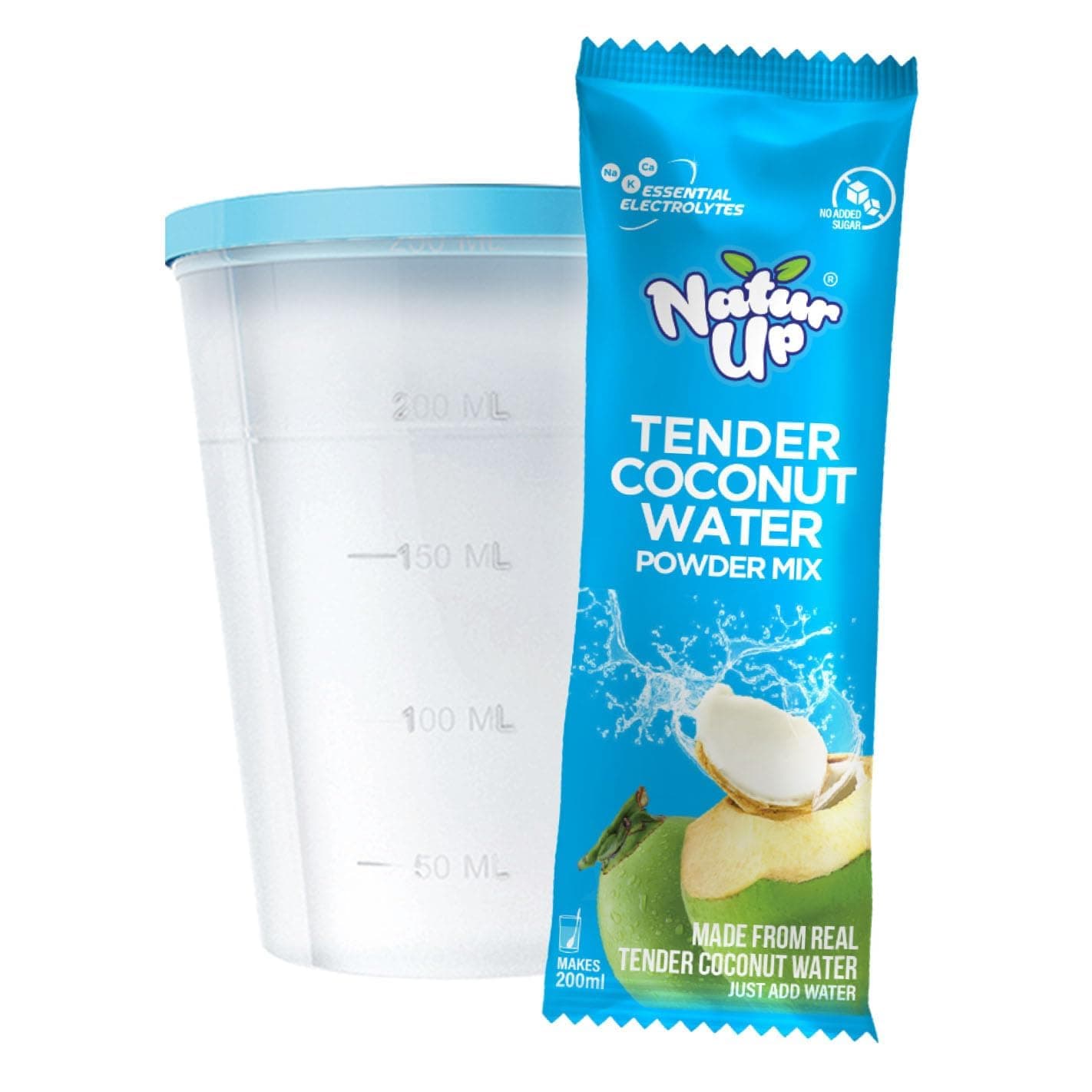 Naturup Electrolytes Powder | Hydration Sachets Packed with Minerals | Zero Sugar Rehydration Sachet, No Artificial Sweeteners & Preservatives | Coconut Water Fleavour | Electrolytes Sachets