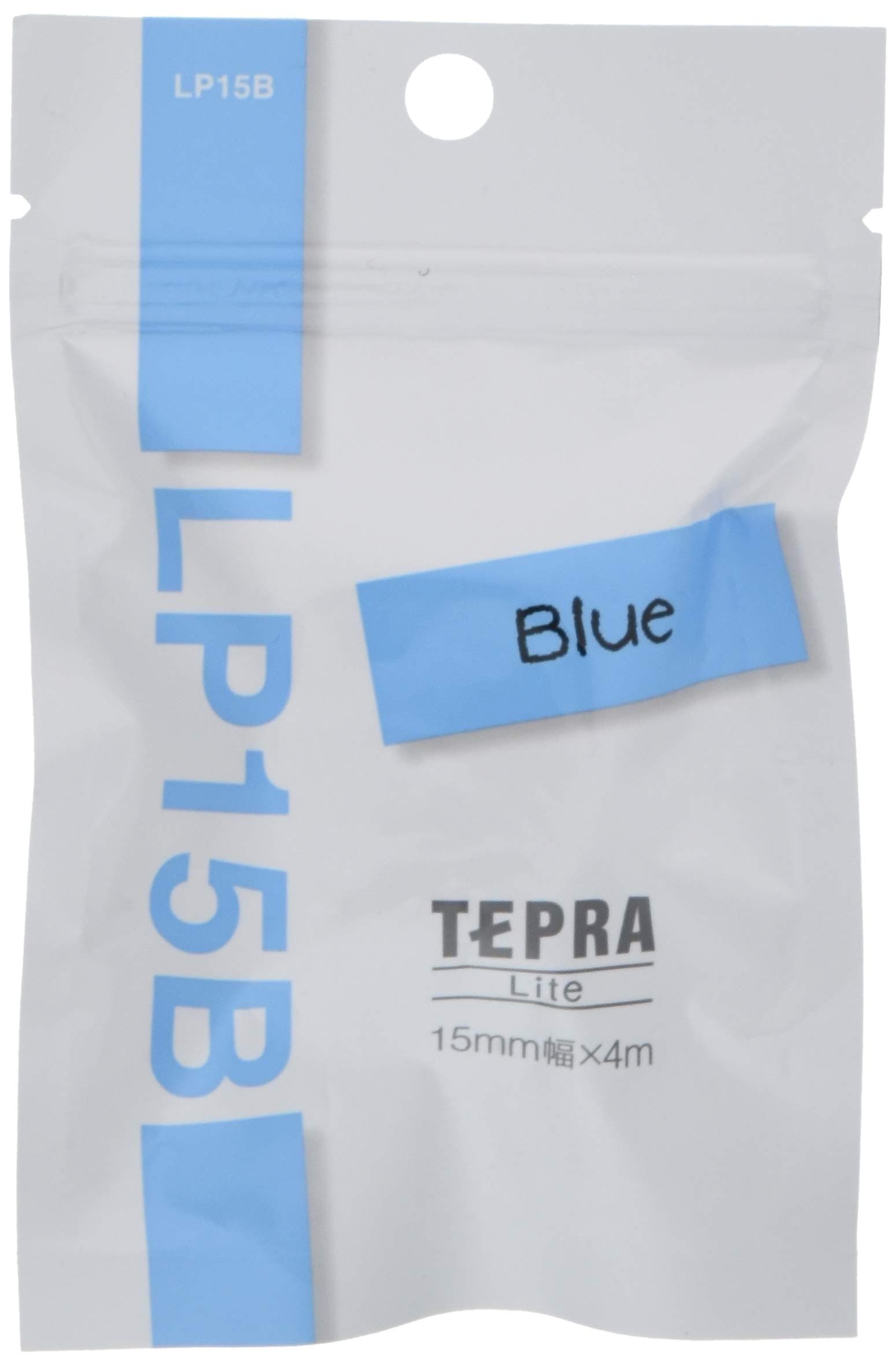 KING JIM TAPE CARTRIDGE LP15B (BLUE) FOR TEPRA LITE LR5E