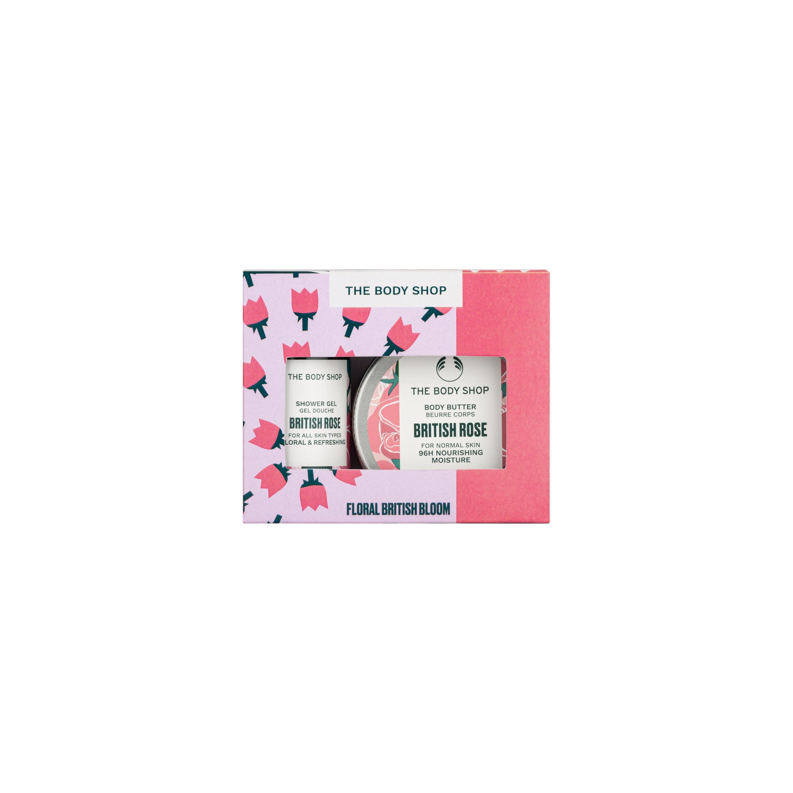 The Body Shop Floral British Rose Bloom Gift Box (2pcs)
