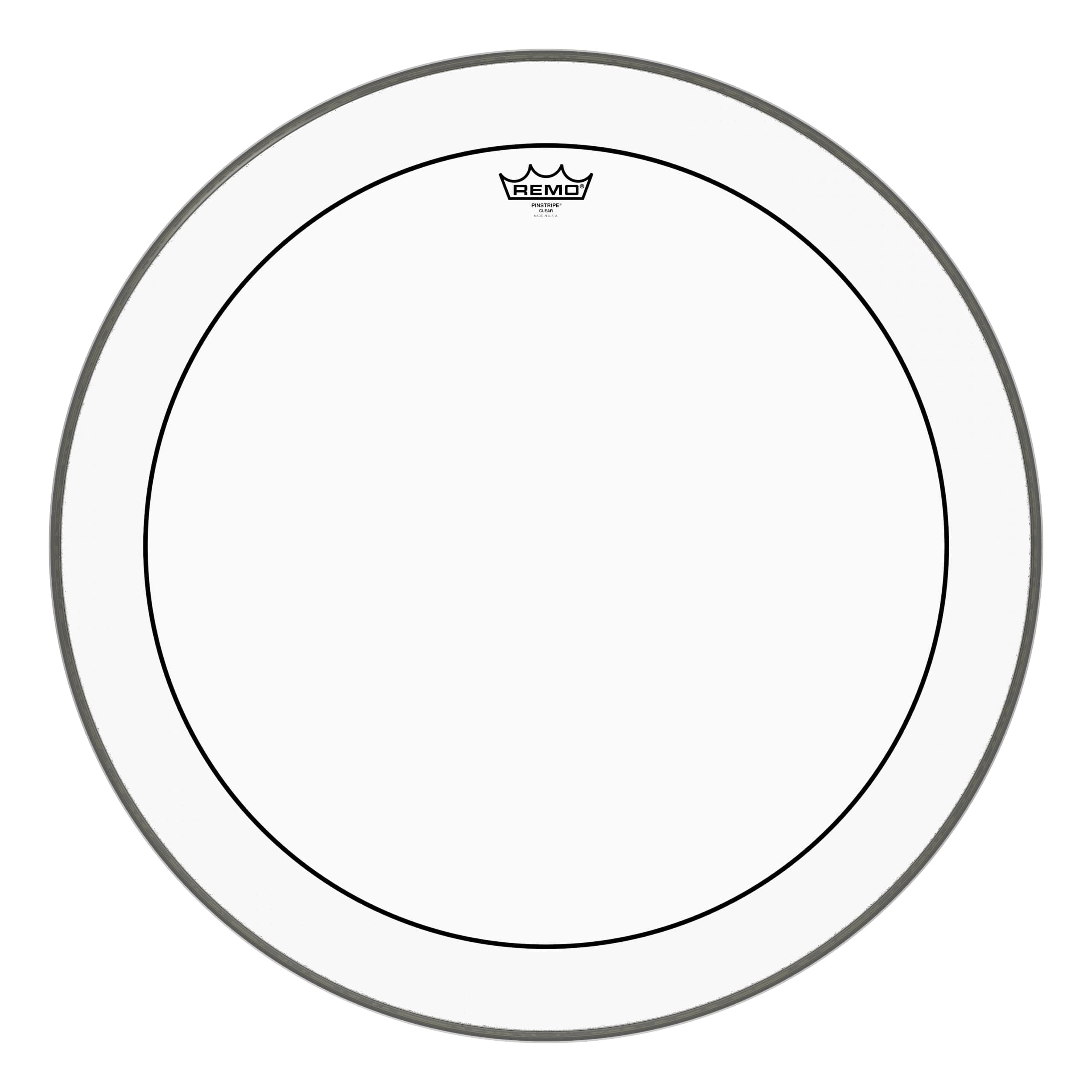 Remo Pinstripe Clear Bass Drumhead, 26"