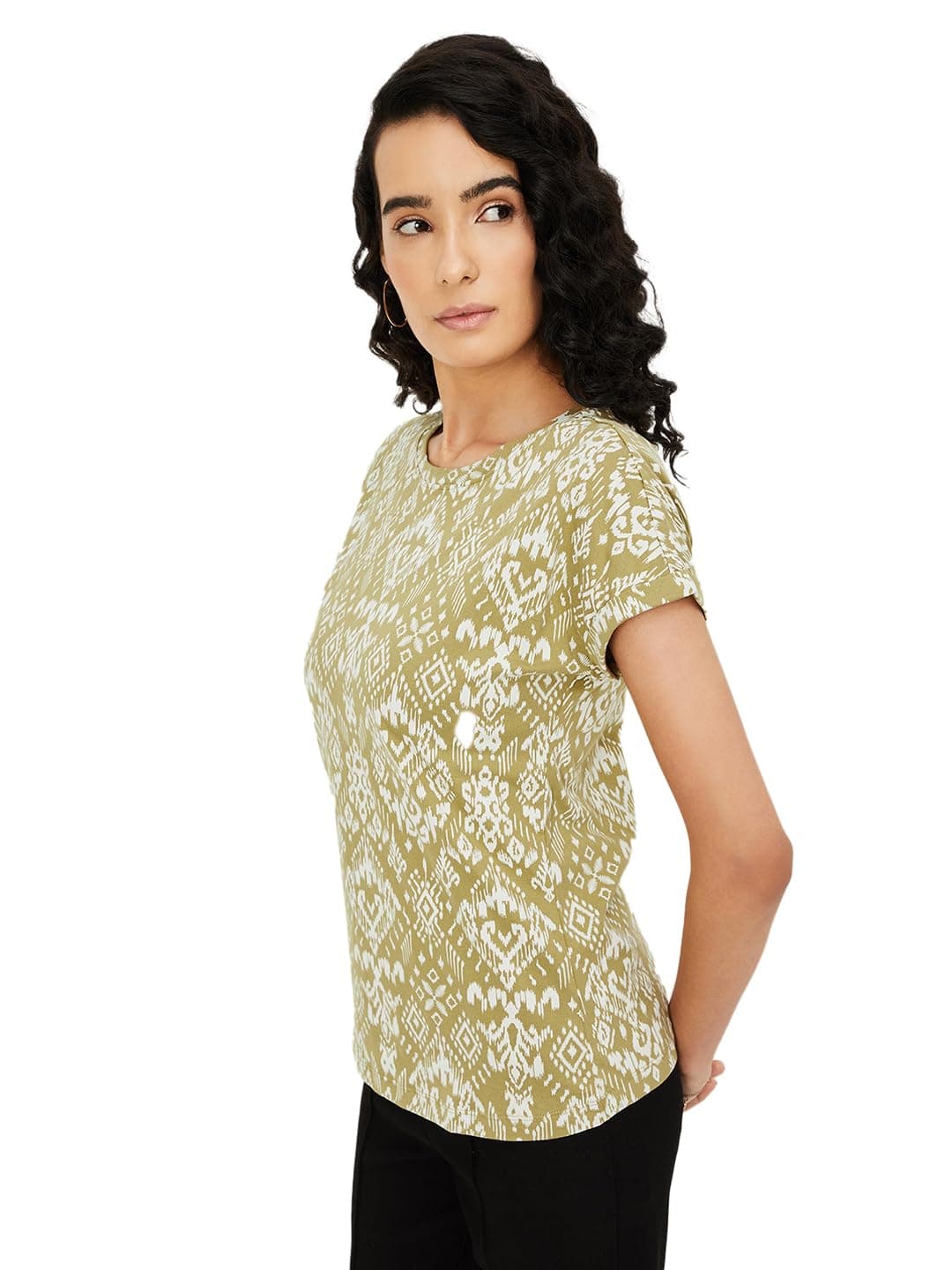 Max Women's Cotton Regular Fit T-Shirt