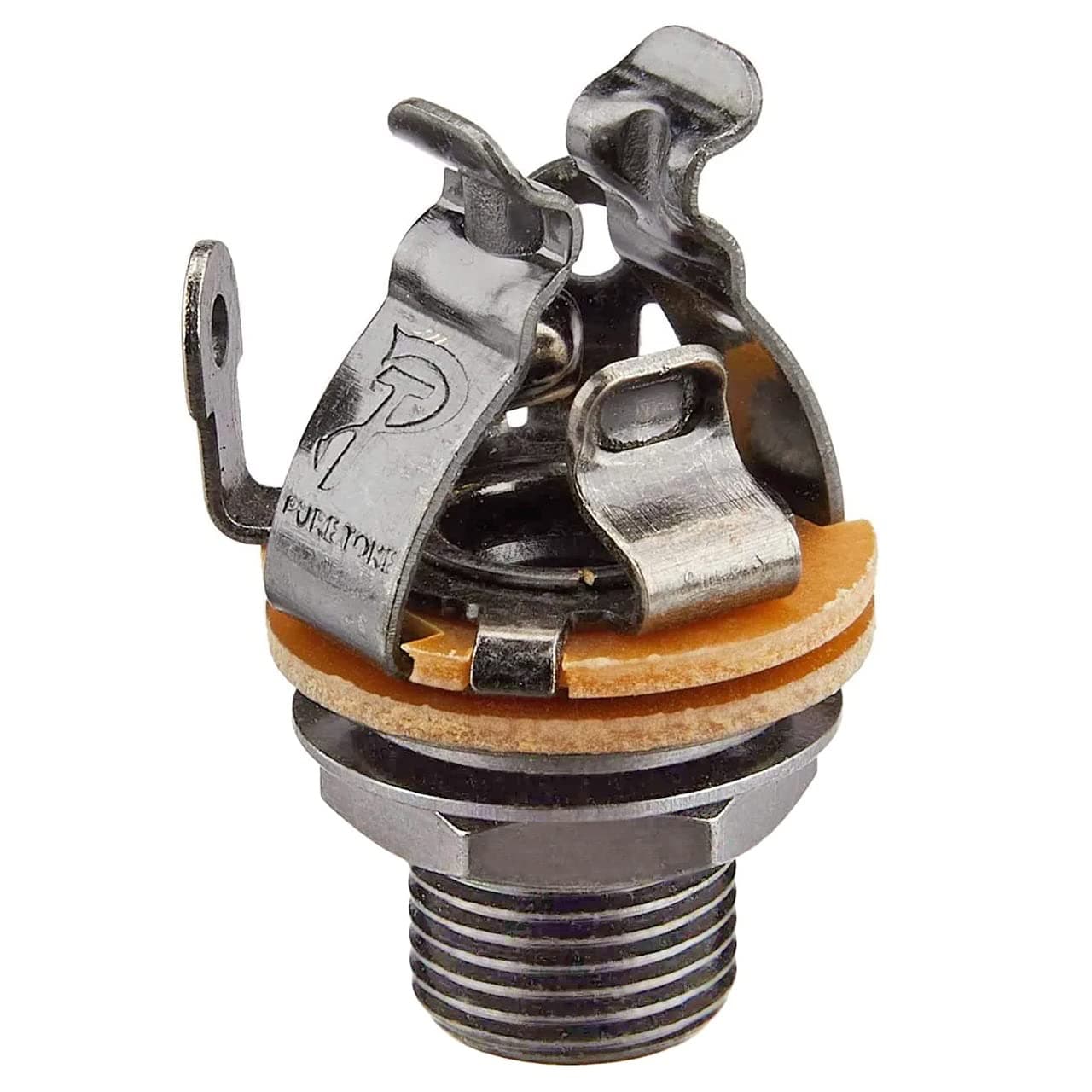 Pure Tone Mono Multi-Contact 1/4 inch Output Jack - Black Nickel
