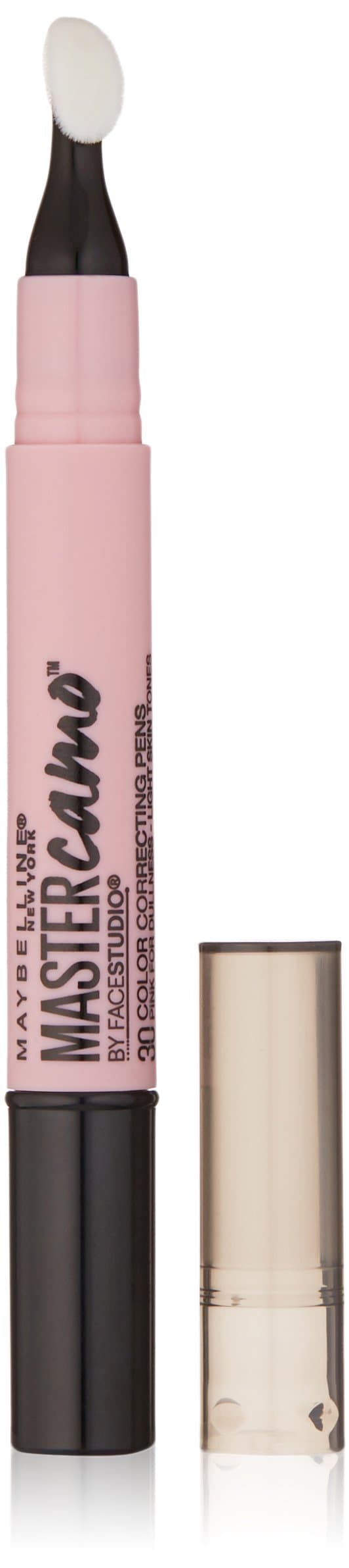 Maybelline New York Matte Finish Pencil Master Camo Color Correcting Pen, Pink For Dullness, light, 0.05 fl. oz.