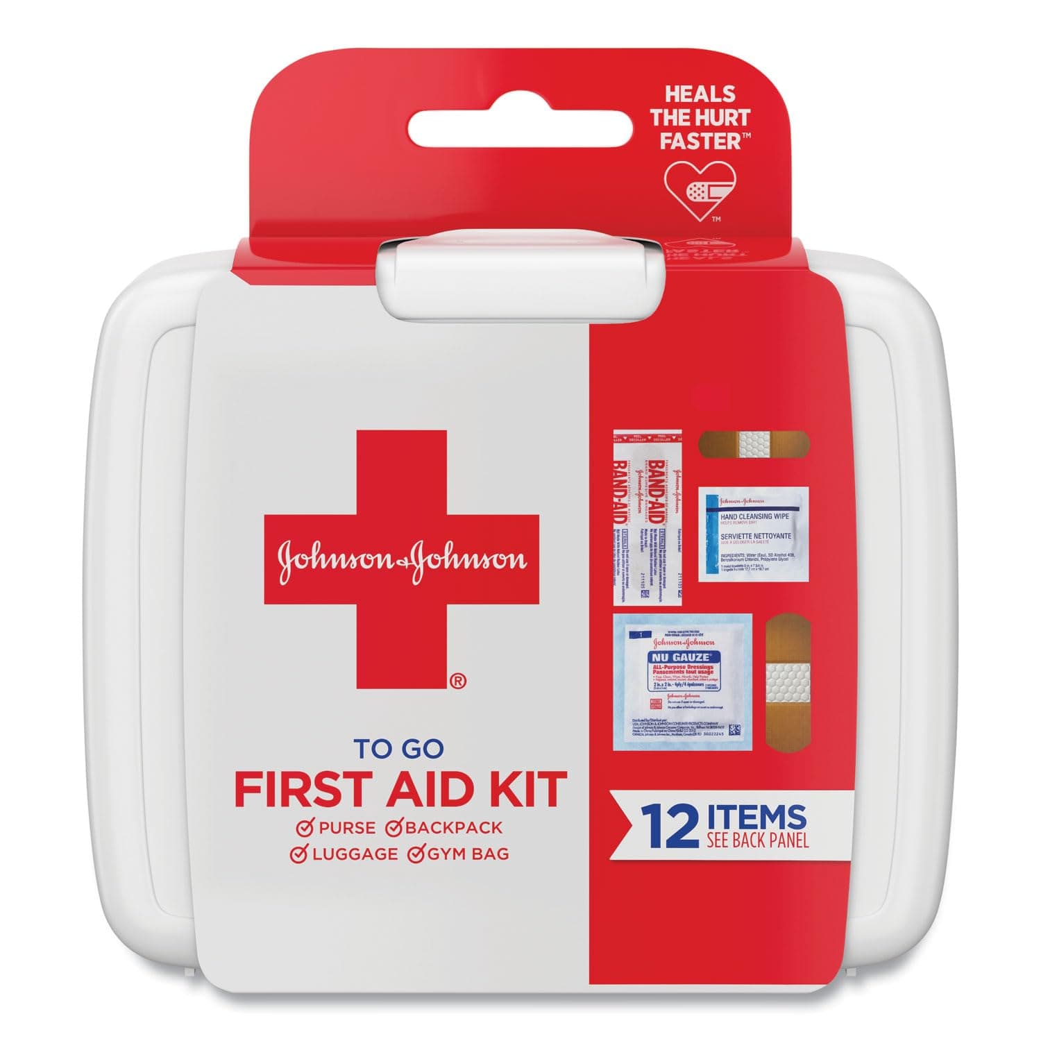 Johnson & Johnson Red Cross Mini First Aid to Go