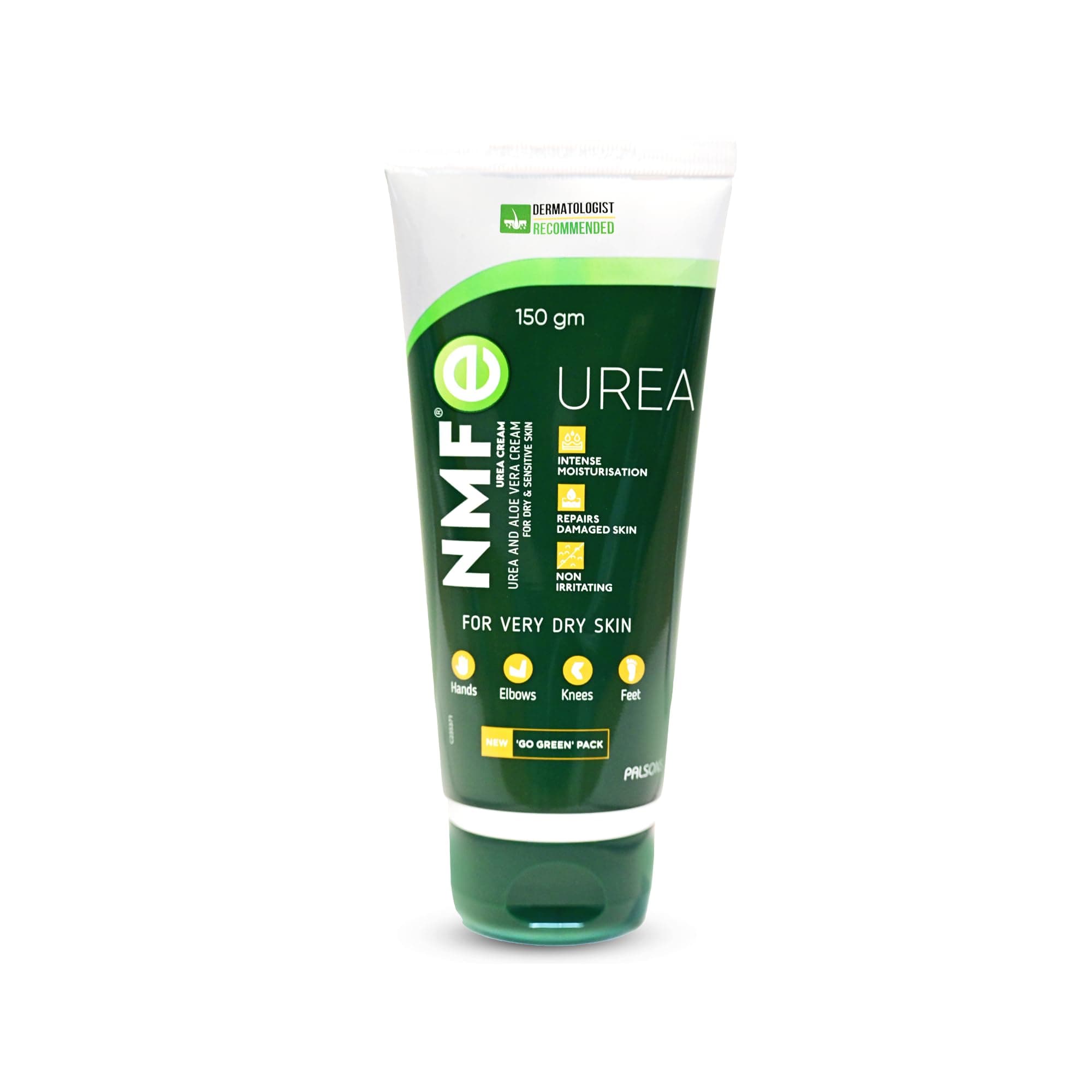 NMFe Urea Foot Cream | Foot Cream for Cracked Feet & Dry, Rough Skin | 7% Urea with Aloe Vera | Heel Crack Cream | 150 g