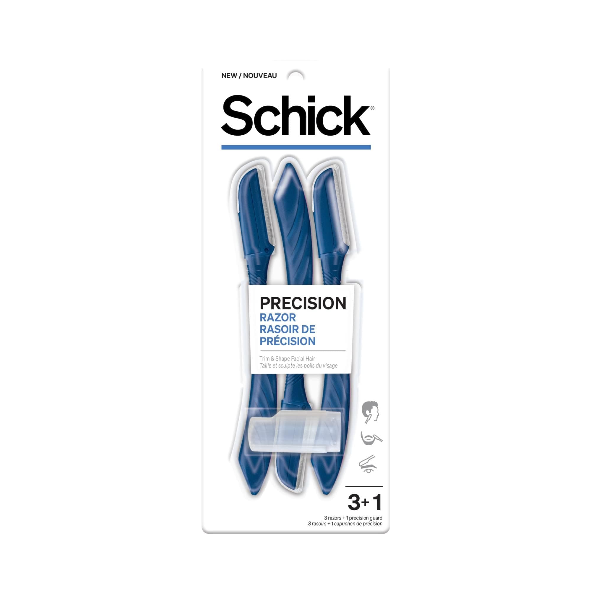 Schick Hydro Precision Razor, Grooming Tool for Men, Pack of 3