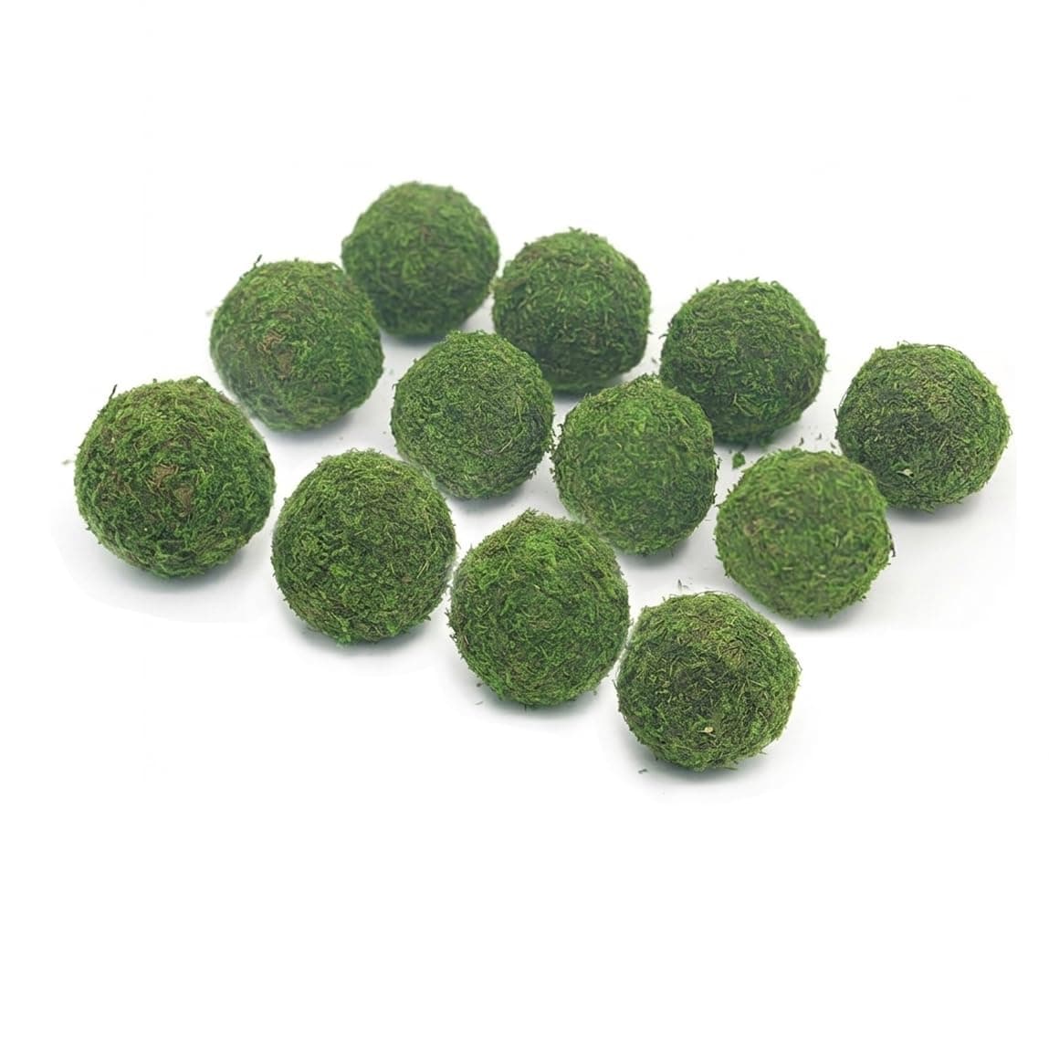 Nice purchase Handmade Natural Green Plant Moss Balls Decorative for Home Party Display Decor Props (2 in)