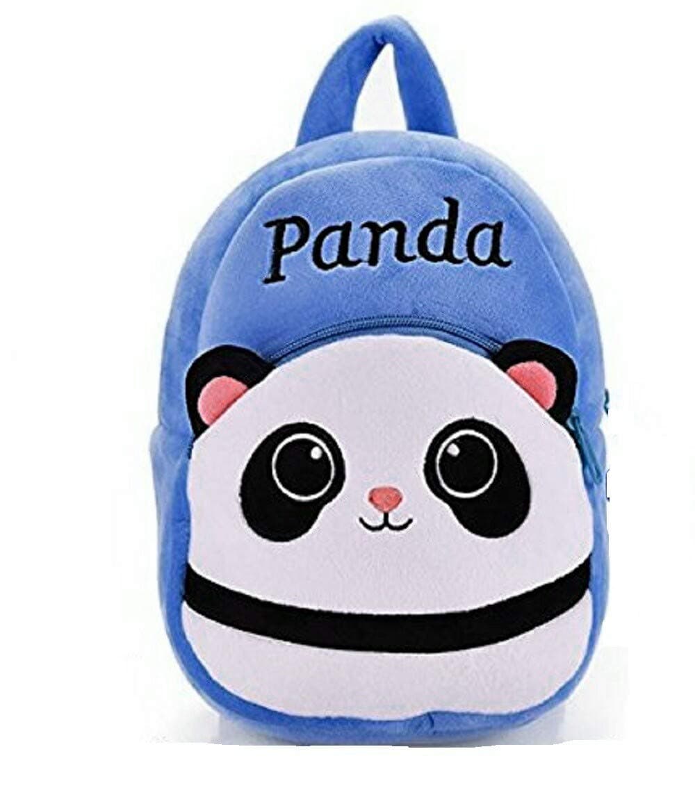 Blue Tree School Bag for Kids/Girls/Boys/Children Plush Soft Bag Backpack Panda Cartoon Bag Gift for Kids Cartoon Toy Cute Birthday Return Gift/ School Bag/ Travelling Carry Picnic Bag/ Teddy Bag For Children (Blue_3 to 5 Year)