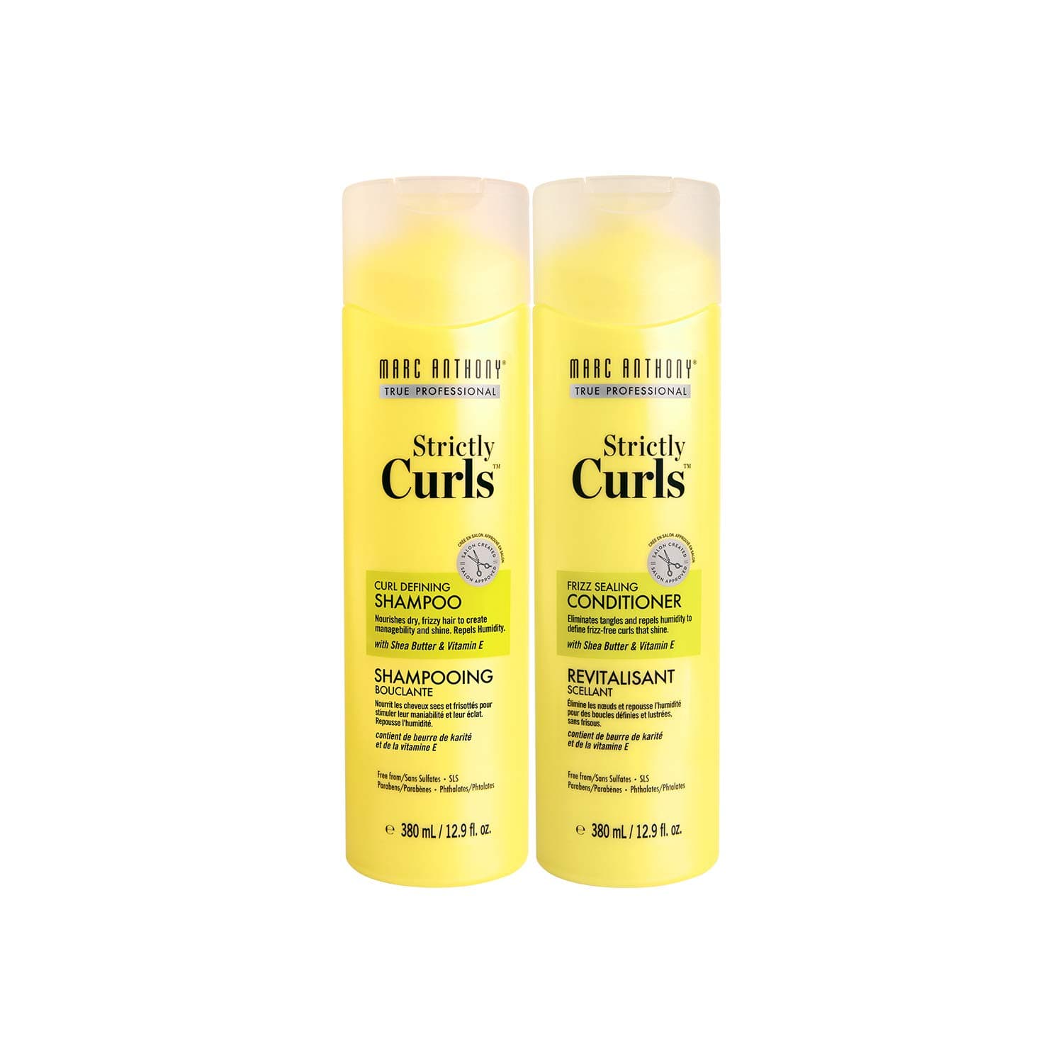 Marc Anthony True Professional Strictly Curls Curl Defining Shampoo- 380 ML & Conditioner-380 ML (Combo Pack)