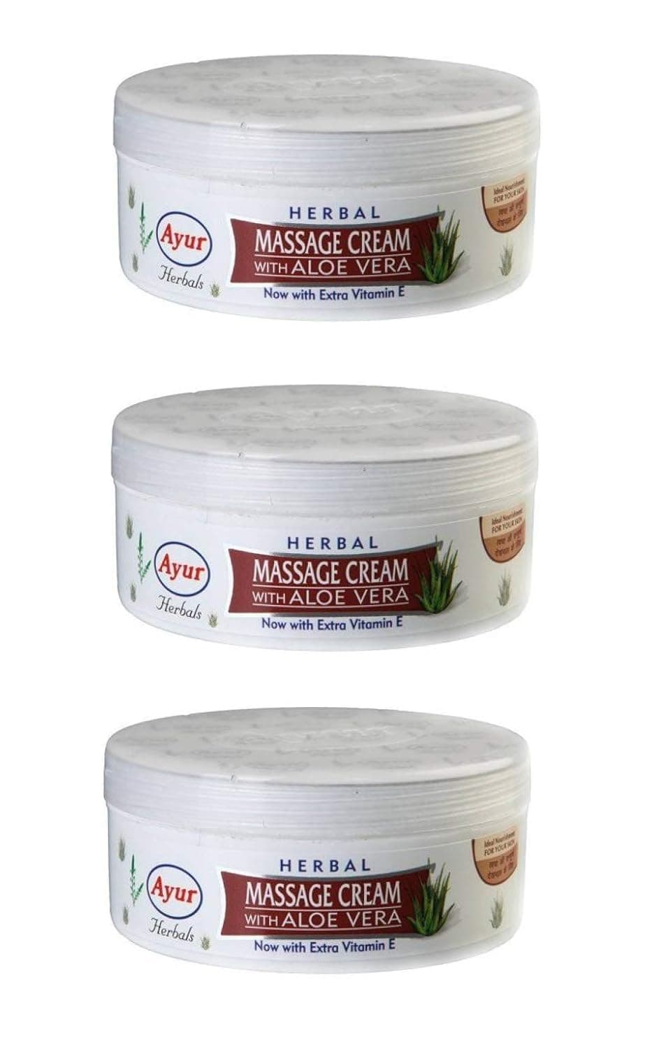 Ayur Massage Cream 200 ML(Pack of 3)