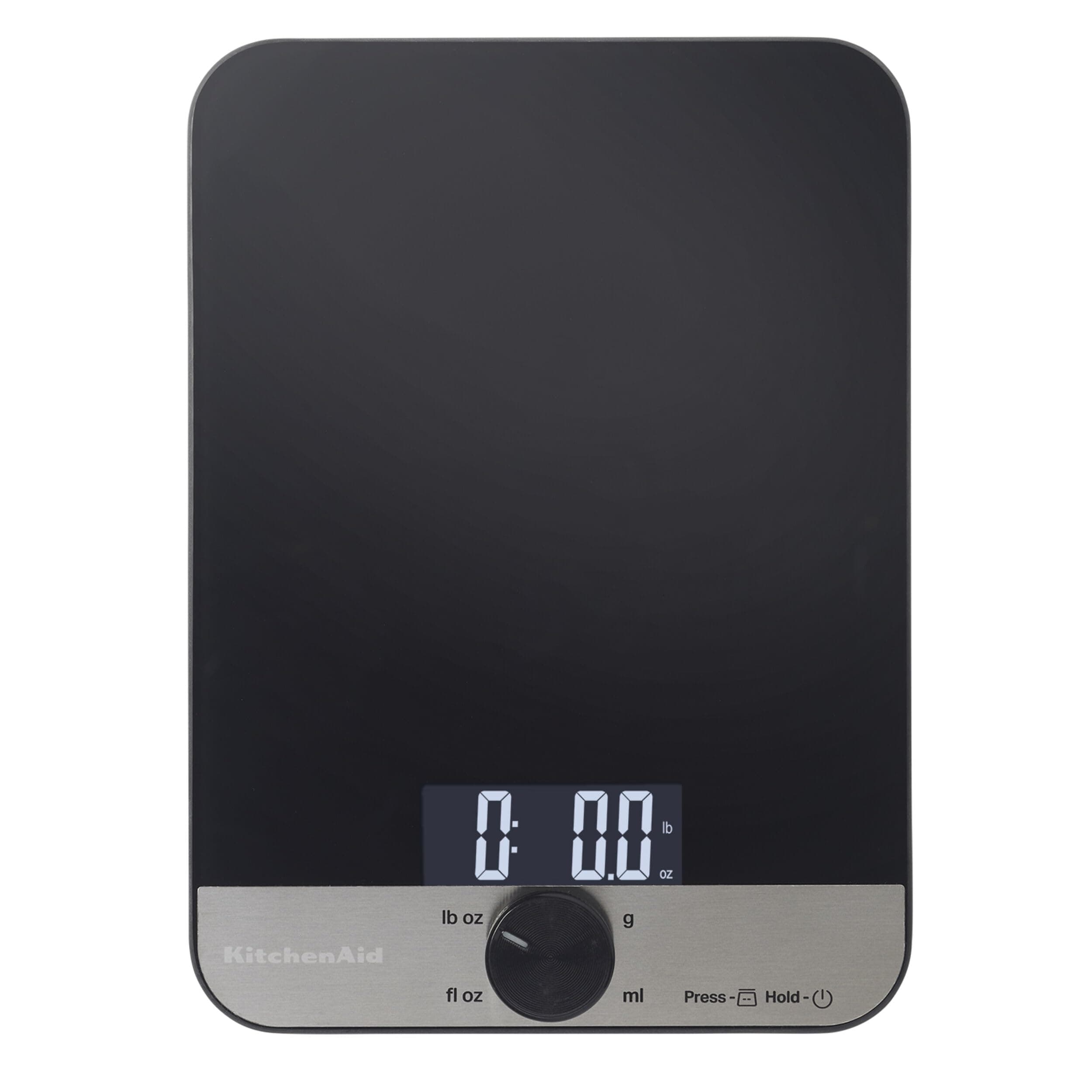 KitchenAid KQ908 Glass 11 Pound Digital Top Kitchen Scale, One