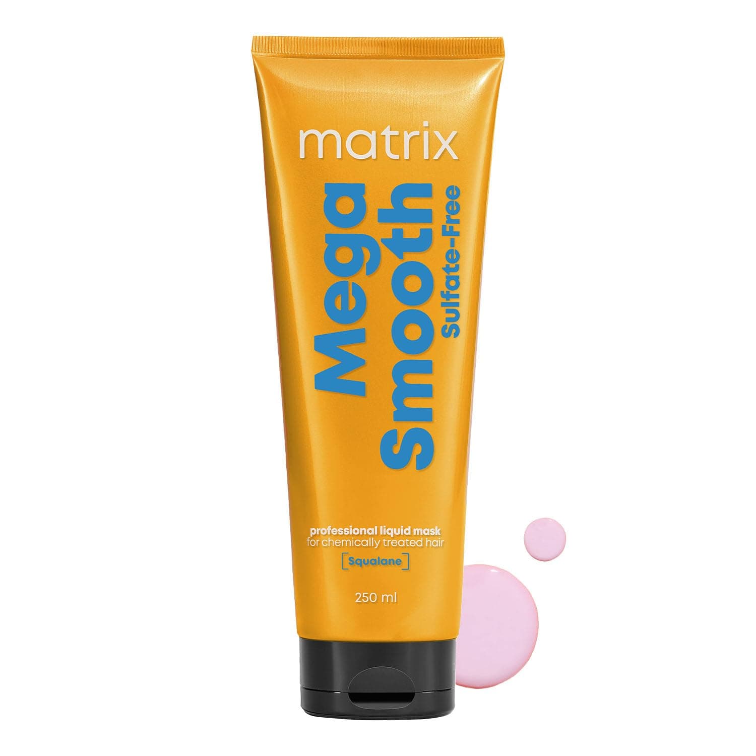 Matrix Mega Smooth Sulfate-Free Liquid Hair Mask with Squalene & Bonding Blends for Gentle Care | Reviving Bond Repair Treatment | 5X Strength,Smoothens Hair | Safe for Chemically Treated Hair (250ml)
