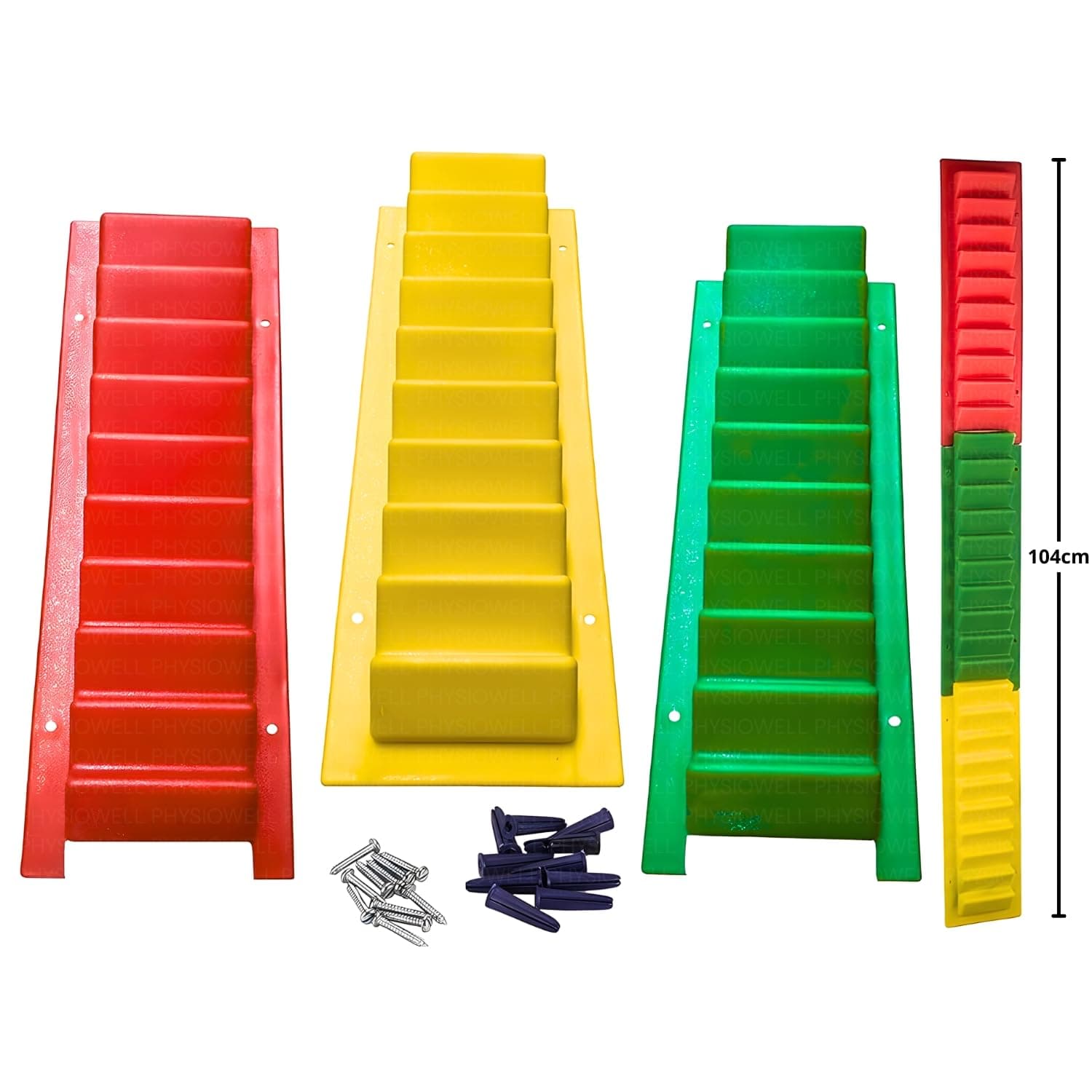 Physiowell Physiotherapy Multicolor Finger Ladder Plastic Shoulder Abduction Ladder for Exercise
