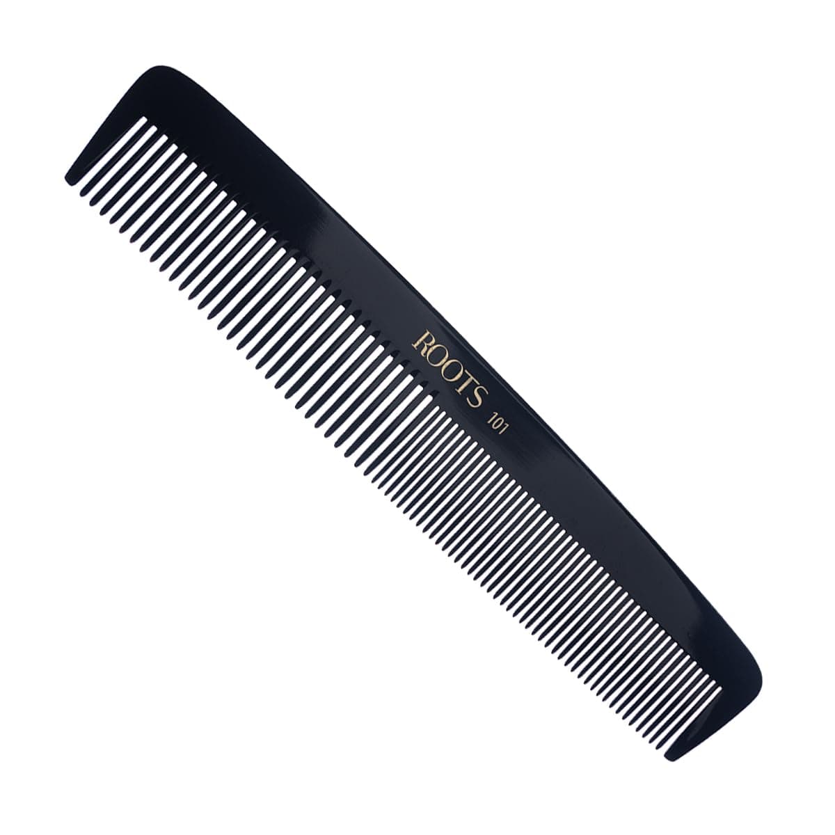 ROOTS - Professional Hair Cutting Comb | Dual Teeth For Styling & Detangling | Round Teeth Prevent Hair Damage | For Women with Straight & Wavy Hair | Wet & Dry use | Length - 8.1 Inch | Model No. 101