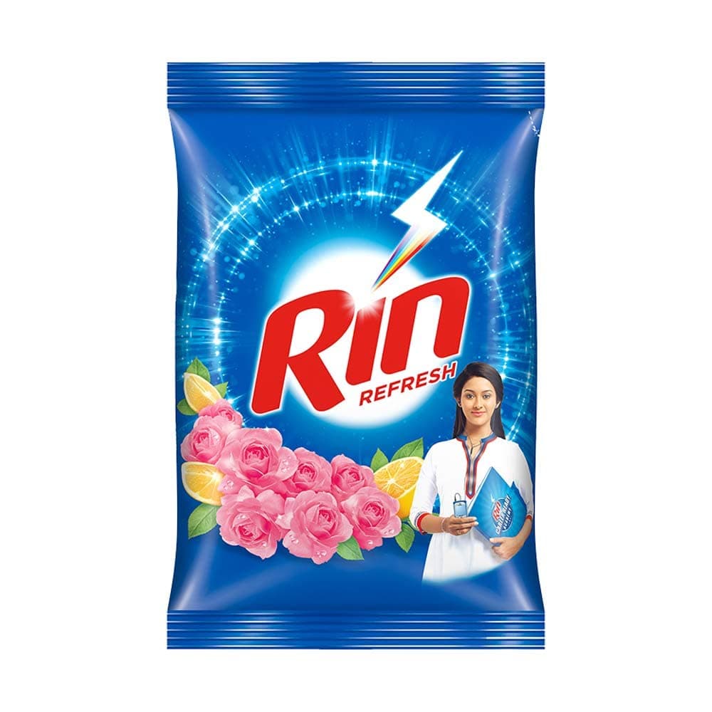 Rin Refresh Lemon and Rose Detergent Powder 1 kg
