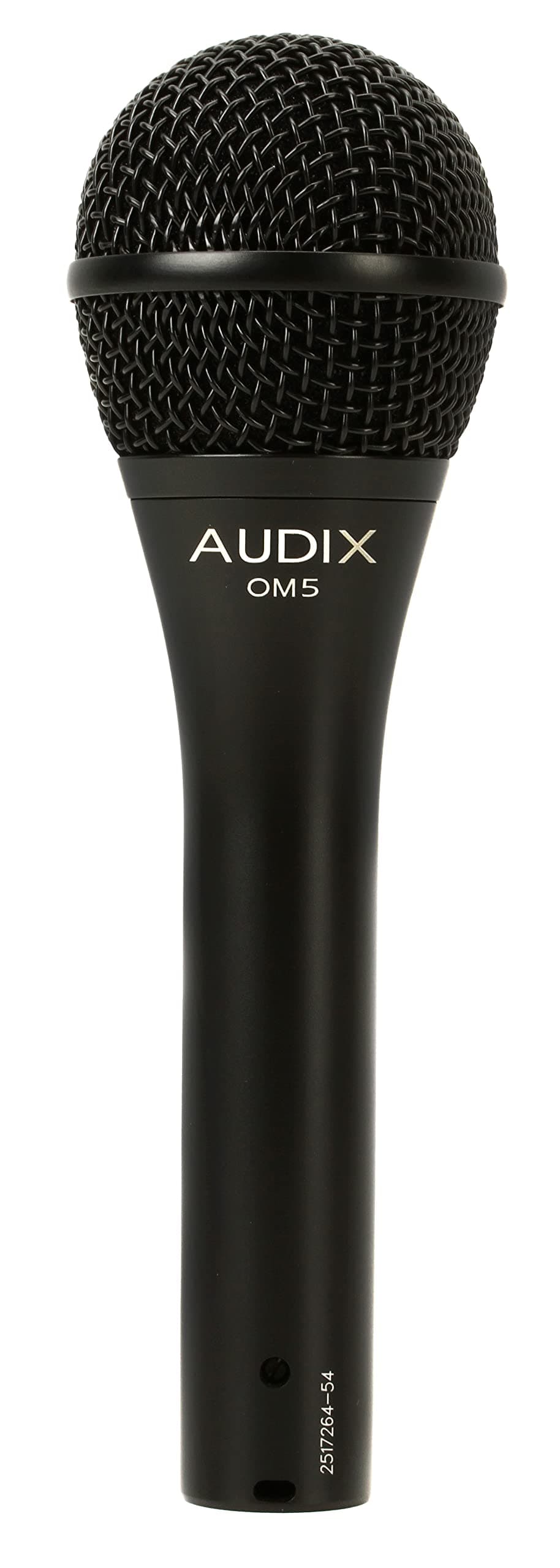 AUDIX OM5 Hyper-Cardioid Dynamic Wired-3.5mm Single Pin Microphone (Black)