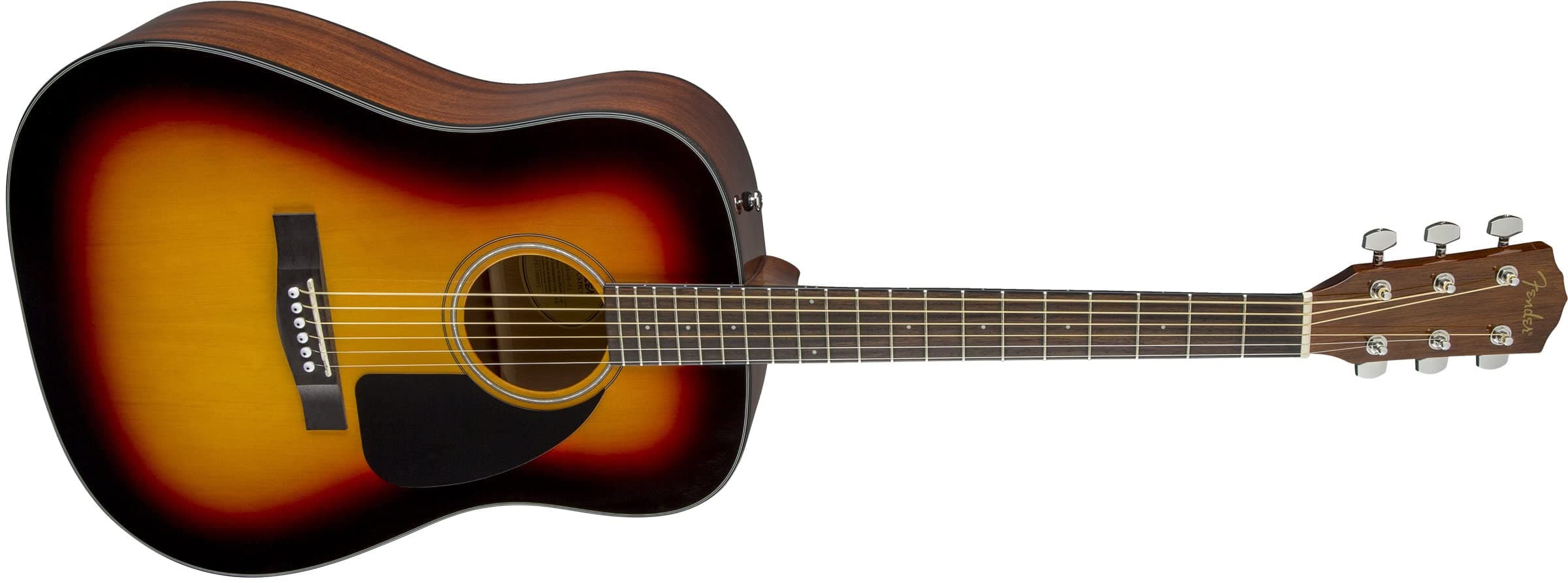 Fender Acoustic Guitar Dreadnought CD60 V3 Sunburst, 6-String, Right-Handed 970110532