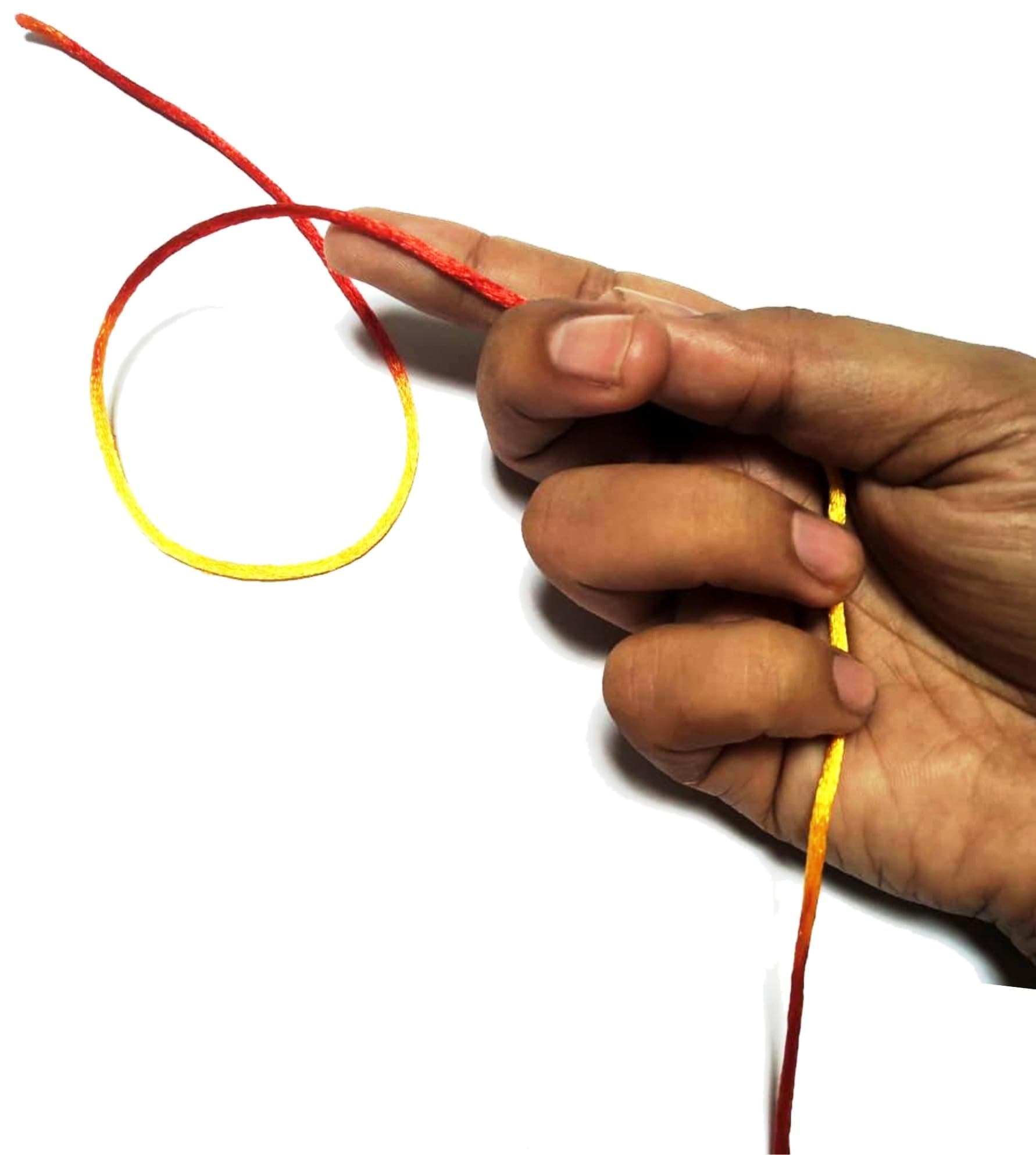 Gellon Bracelet Thread/Kalawa Dhaga for Nazar Suraksha to Kids, Men and Women, Dora/Nazar Battu/Bracelet,(10 Meter)