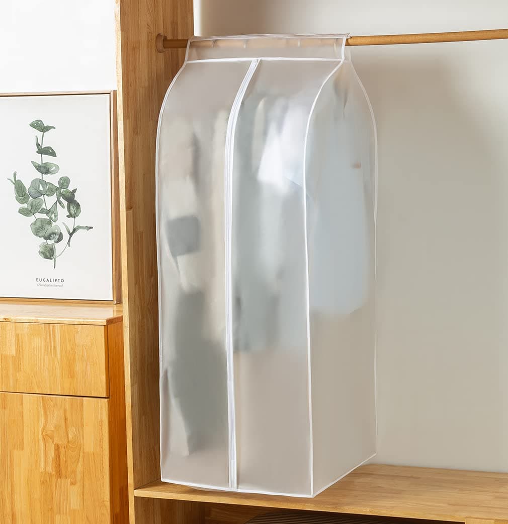 XIAKE Garment Cover Three-Dimensional Dust Cover Coat Hanging Clothes Storage Bag Premium Thickened Clothing Organizer Moisture-Proof Dust-Proof Clothes Cover