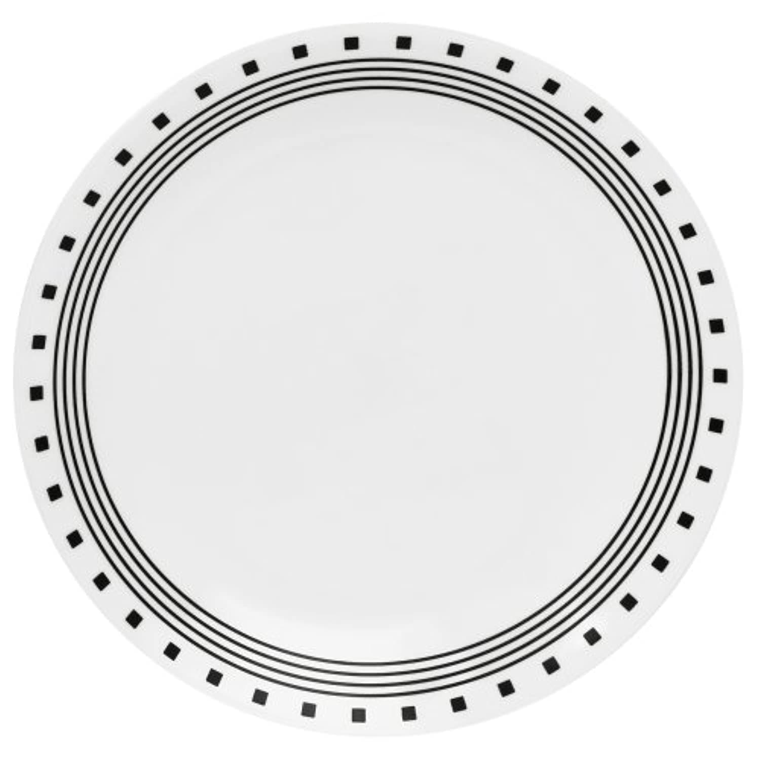 Corelle Livingware 10-1/4-Inch Dinner Plate, City Block