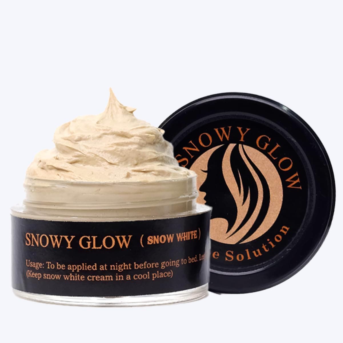 Snowy Glow Night Repair Brightening Face Cream | Ultimate Beauty Night Cream | For Uneven Skin Tone, Remove Pimples, Dark Spots | Anti Aging Night Cream | Skin Brightening Cream (20 gm)
