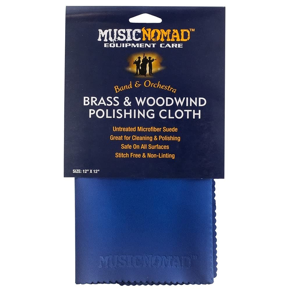 Music Nomad MN730 Brass and Woodwind Premium Microfiber Polishing Cloth